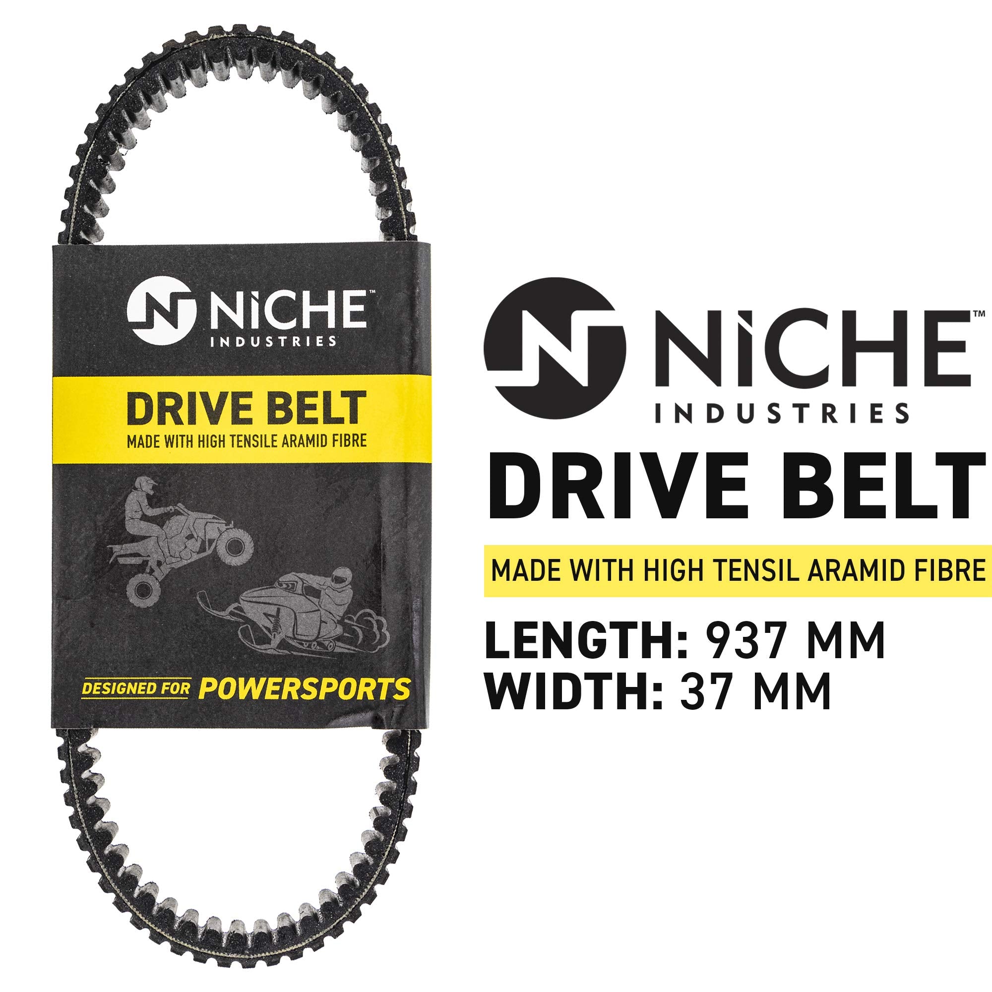 Niche Drive Belt 0823-013 3402-757 For Arctic Cat Alterra 550 Hdx 700 Prowler 650 Xr Suzuki Quadmaster Vinson 500