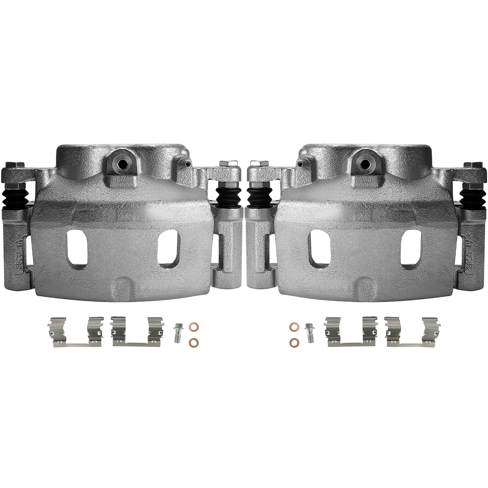 Scitoo Front Left+Right Brake Calipers With Bracket 18B4918A 18B4919A Compatible For Cadillac 2008-2019 For Chevrolet 2008-2019