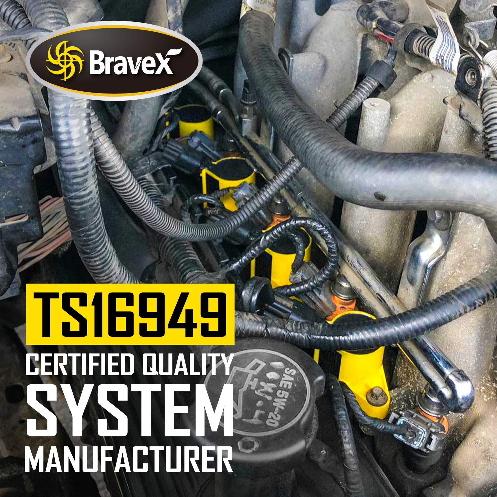 High Performance Ignition Coil 8 Pack -Upgrade 15% More Energy For Ford F-150 F-250 F-350 4.6L 5.4L V8 CROWN VICTORIA EXPEDITION