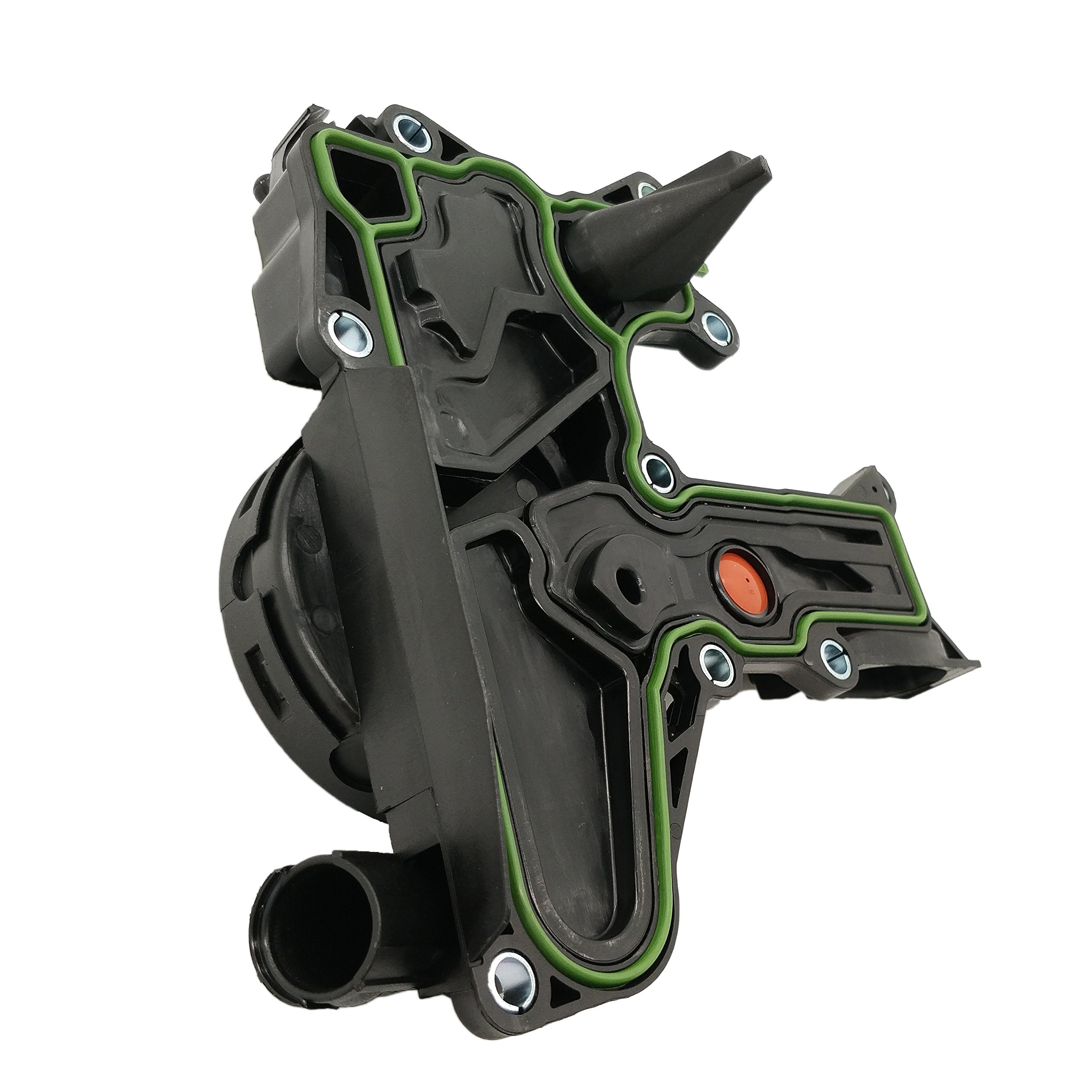 Pcv Valve Oil Separator Crankcase Vent Valve W/Gasket For Audi A3 A4 A5 Q5 Tt Vw Beetle Cc Golf Passat Tiguan Eos Jetta 2.0T 06H103495Ae 06H103495J 06H103495Ak