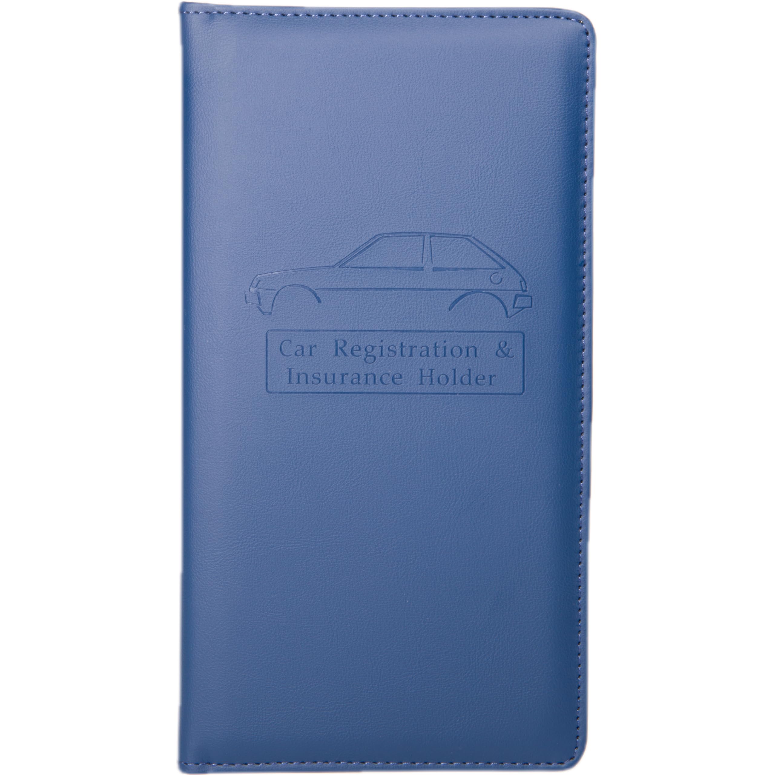 Dalueery.H Card Holders For Women & Men - Car & Insurance Essentials (Pink, Blue)