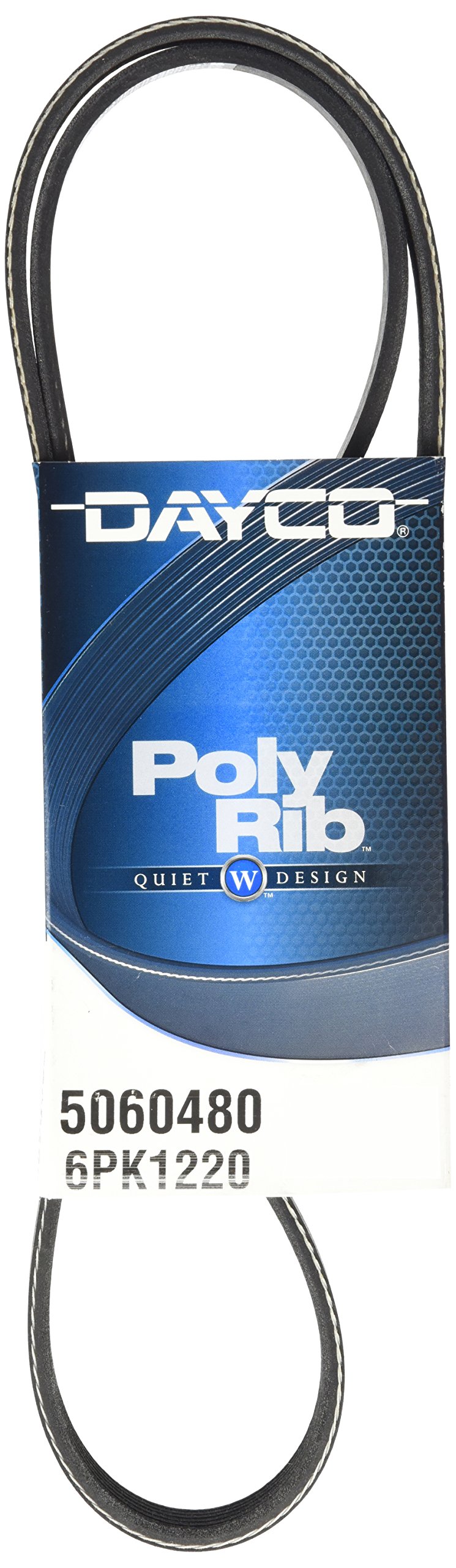 Dayco 5060480 Serpentine Belt , Black