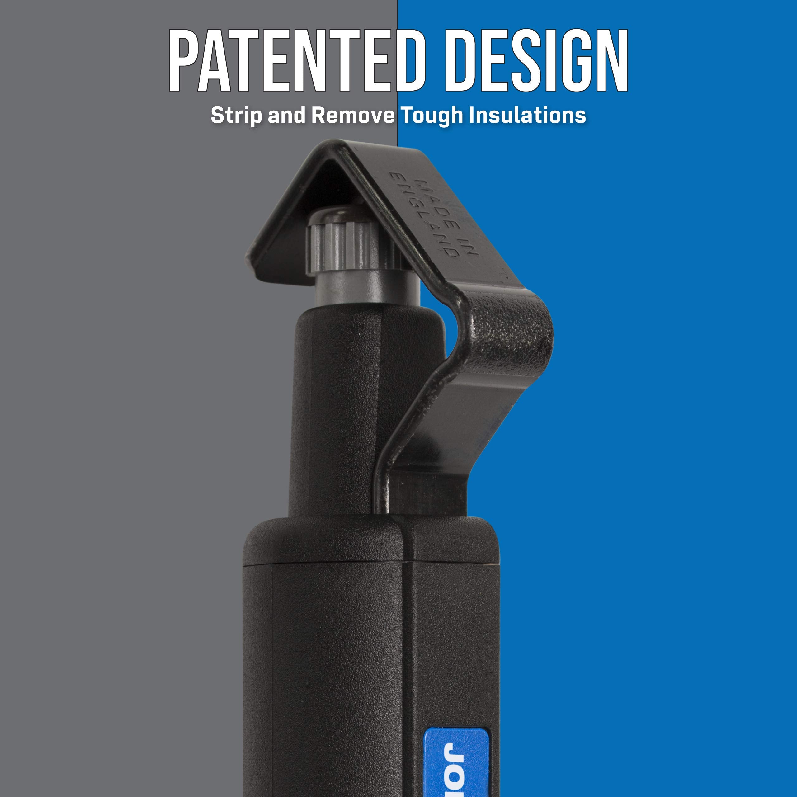 Jonard Tools Cst-1900 Round Cable Stripper For Fast And Precise Jacket Removal, 3/16'' To 1 1/8'' Diameter, Cable Strip & Ring T