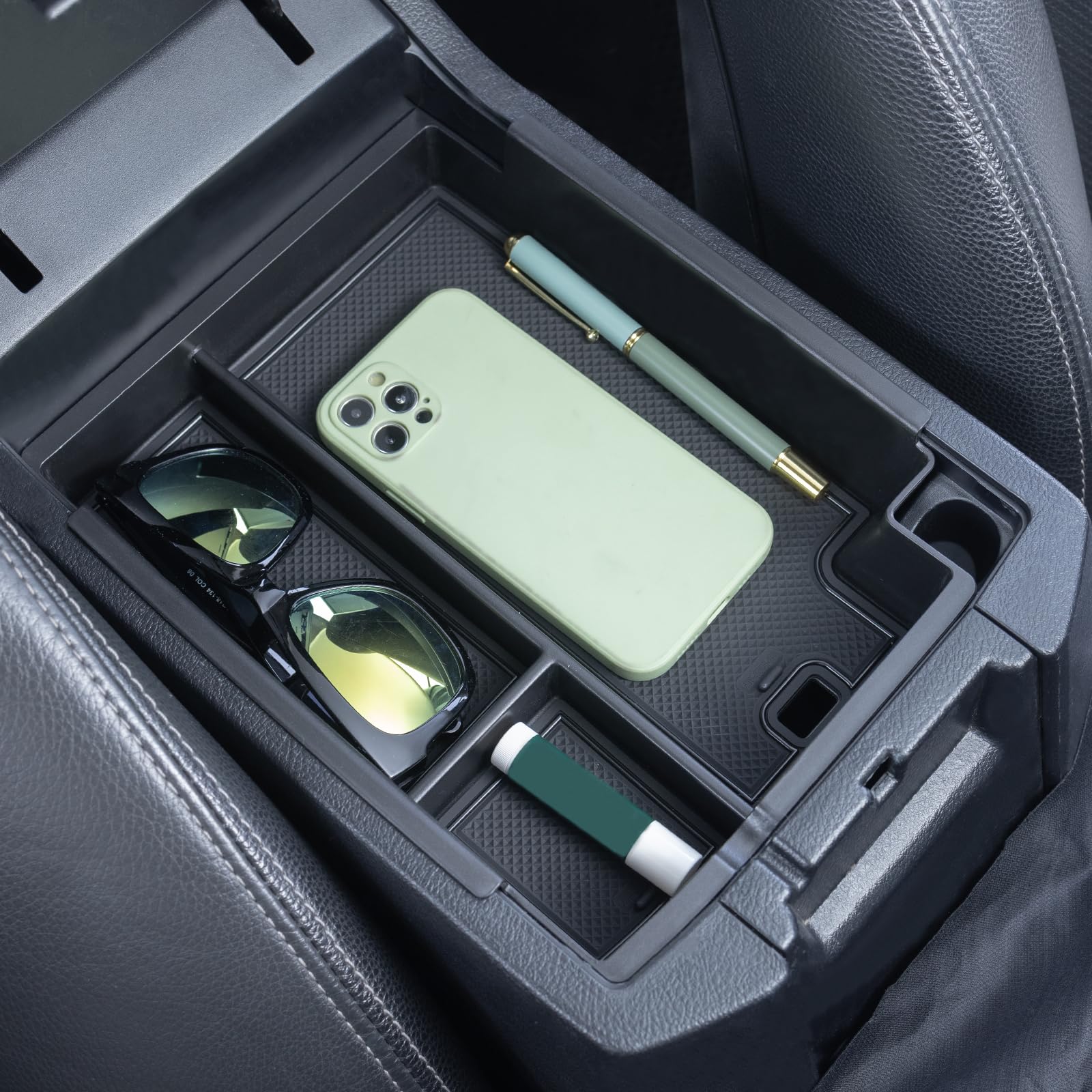 Jkcover Center Console Full Organizer Tray Compatible With Toyota 4Runner 2010-2020 2021 2022 2023 2024 Accessories,Insert Armre