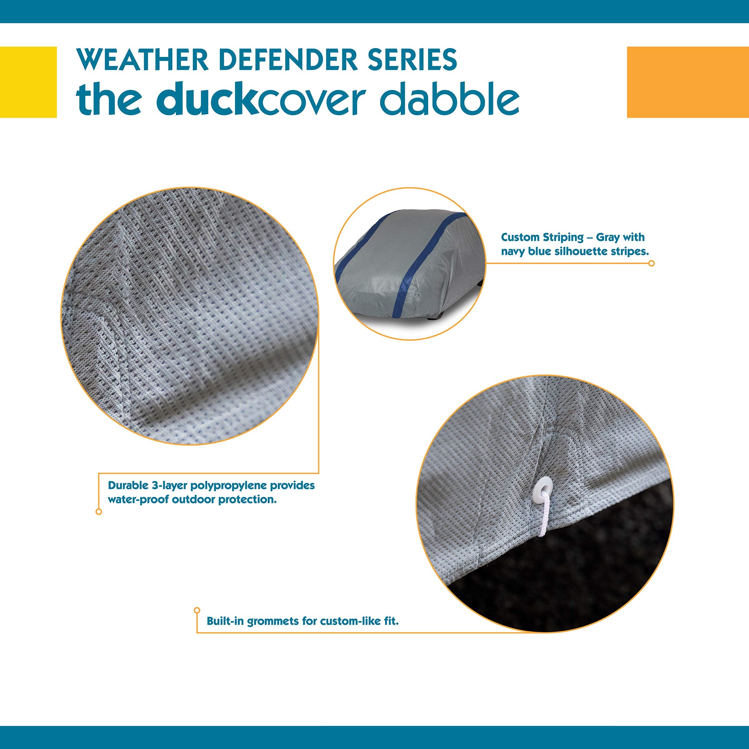 Duck Covers Weather Defender Pickup Truck Cover, Fits Extended Cab Standard Bed Trucks up to 20 ft. 9 in. L