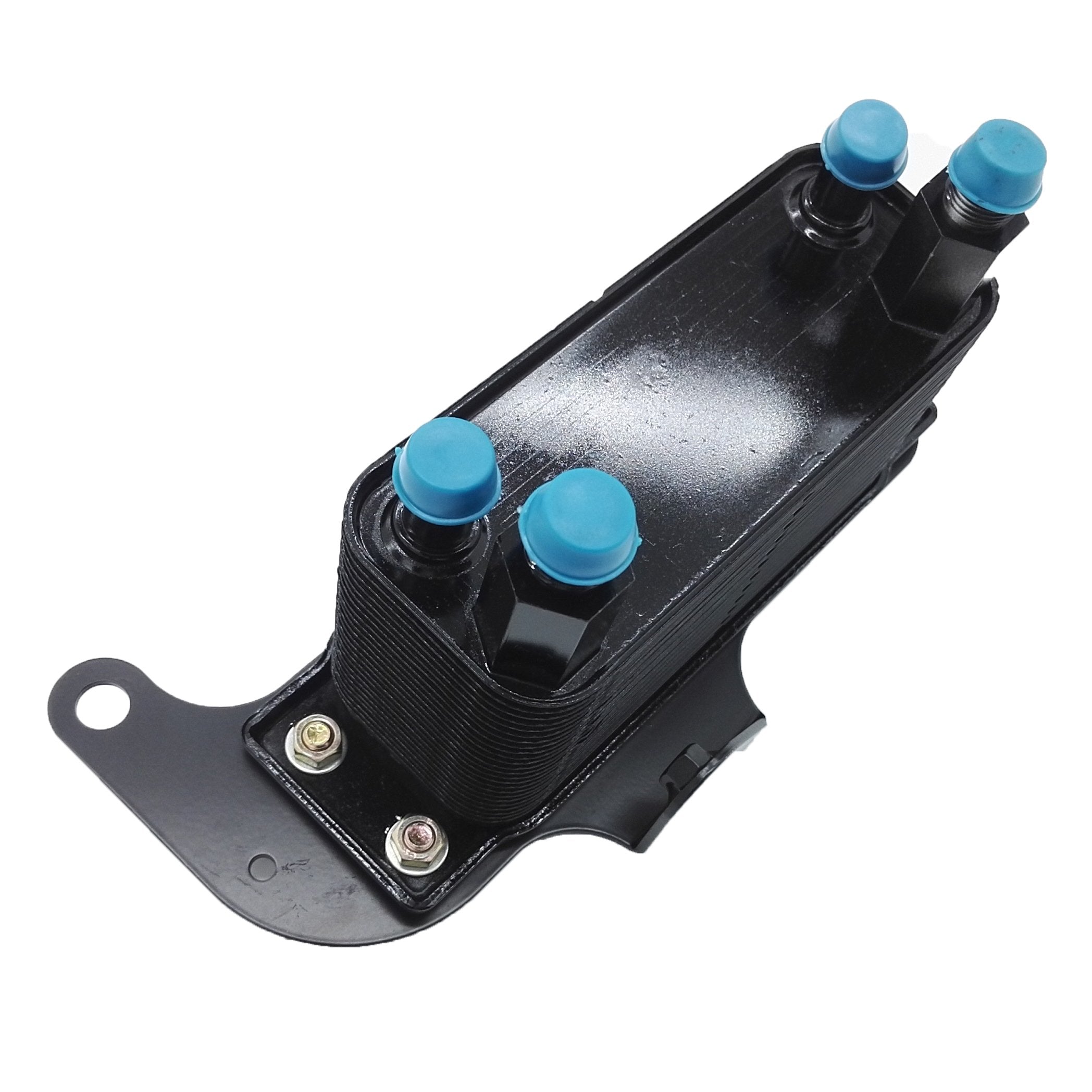 Novaparts Oil Cooler Transmission Torque Converter Auto Heat Exchanger With Base For 2003-2009 Dodge Ram 2500 3500 Cummins Diese