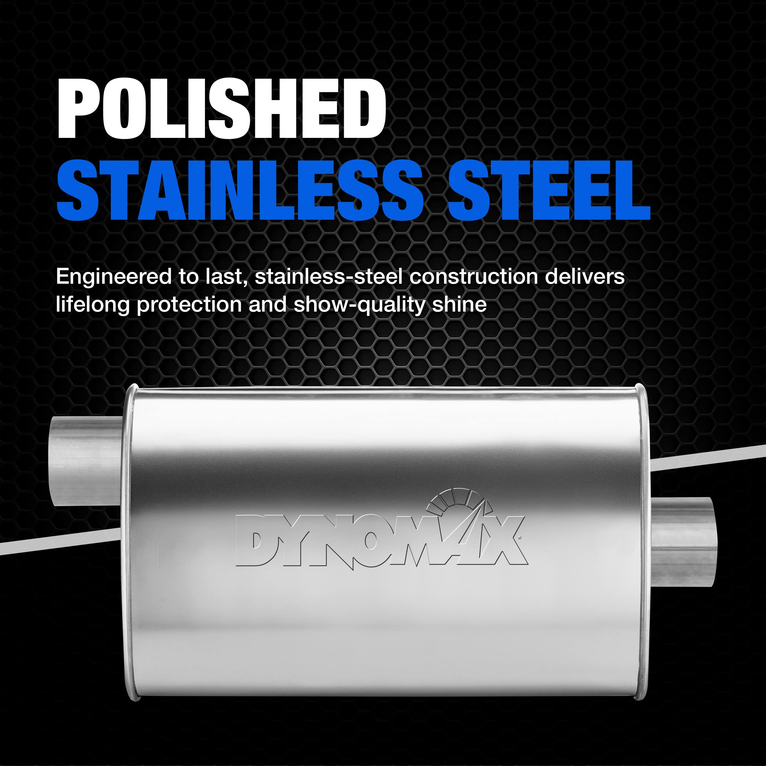 Dynomax Ultra Flo 17283 Exhaust Muffler For Jeep Wrangler