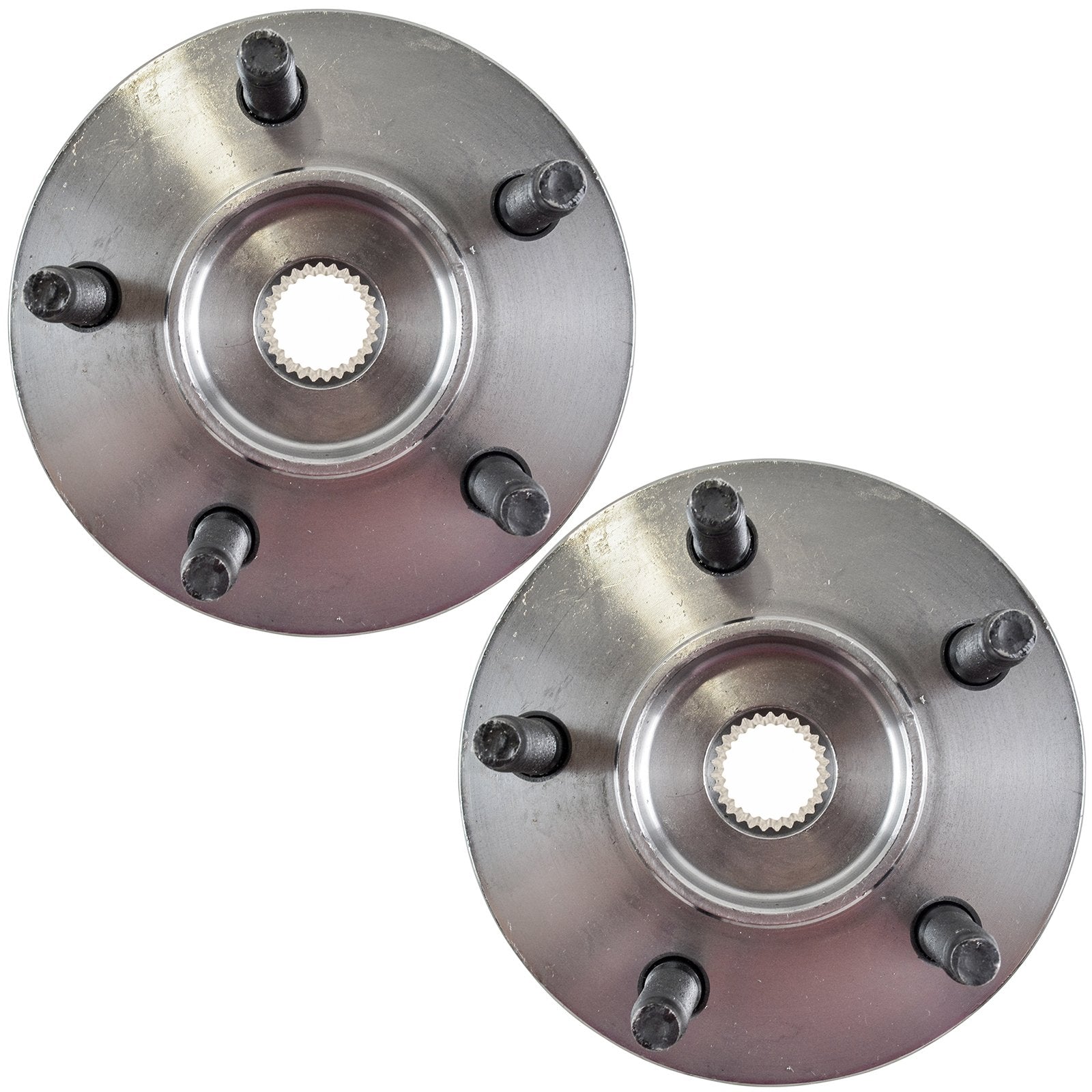 Trq Front Wheel Hub Bearings Assembly Set Compatible With 2002-2005 Jeep Liberty