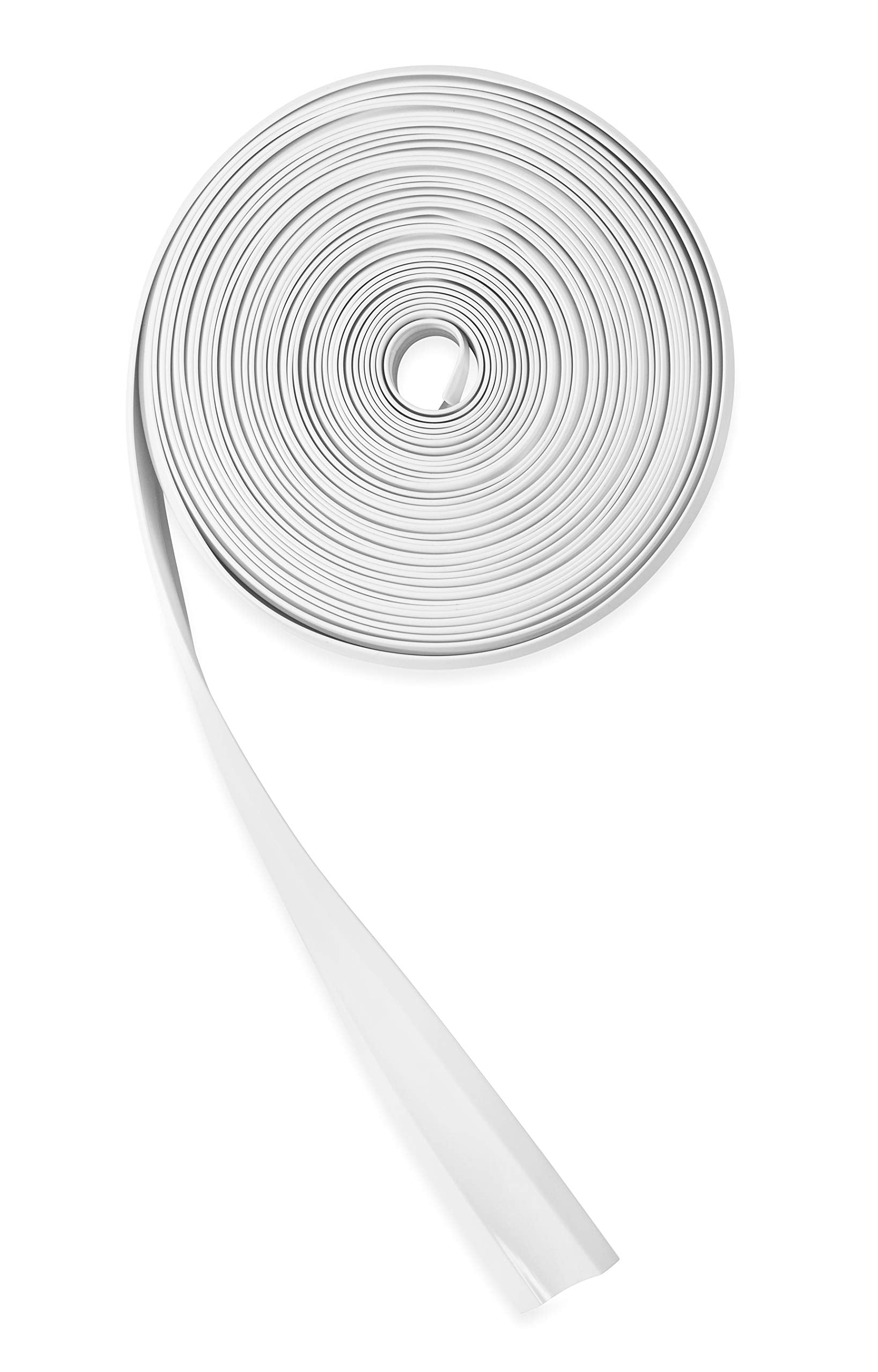 Camco 25103 Vinyl Trim Insert (1'' X 25', White)