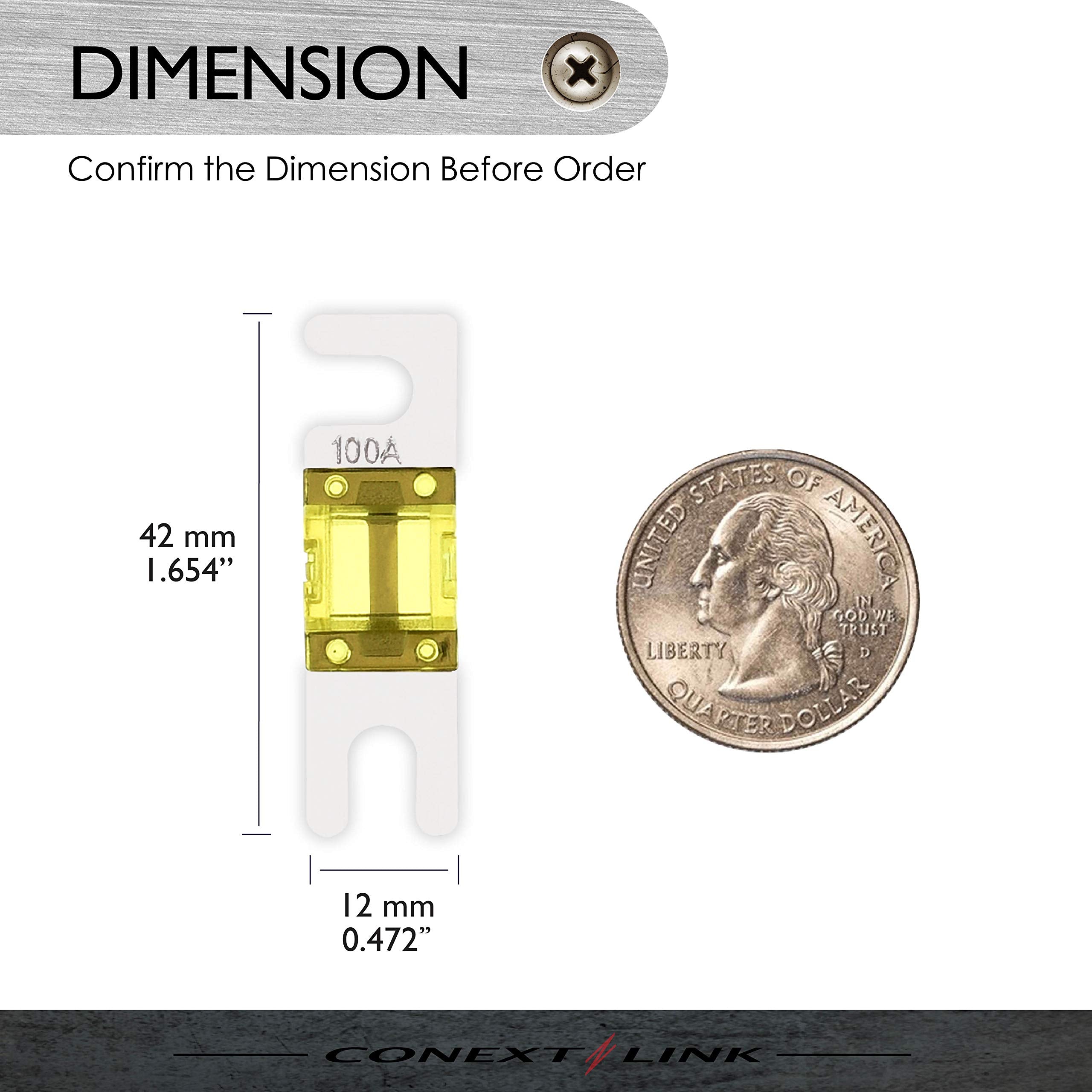 Conext Link Afs100-10 Nickel 100 Amp Afs Fuse 10 Pack (14109)
