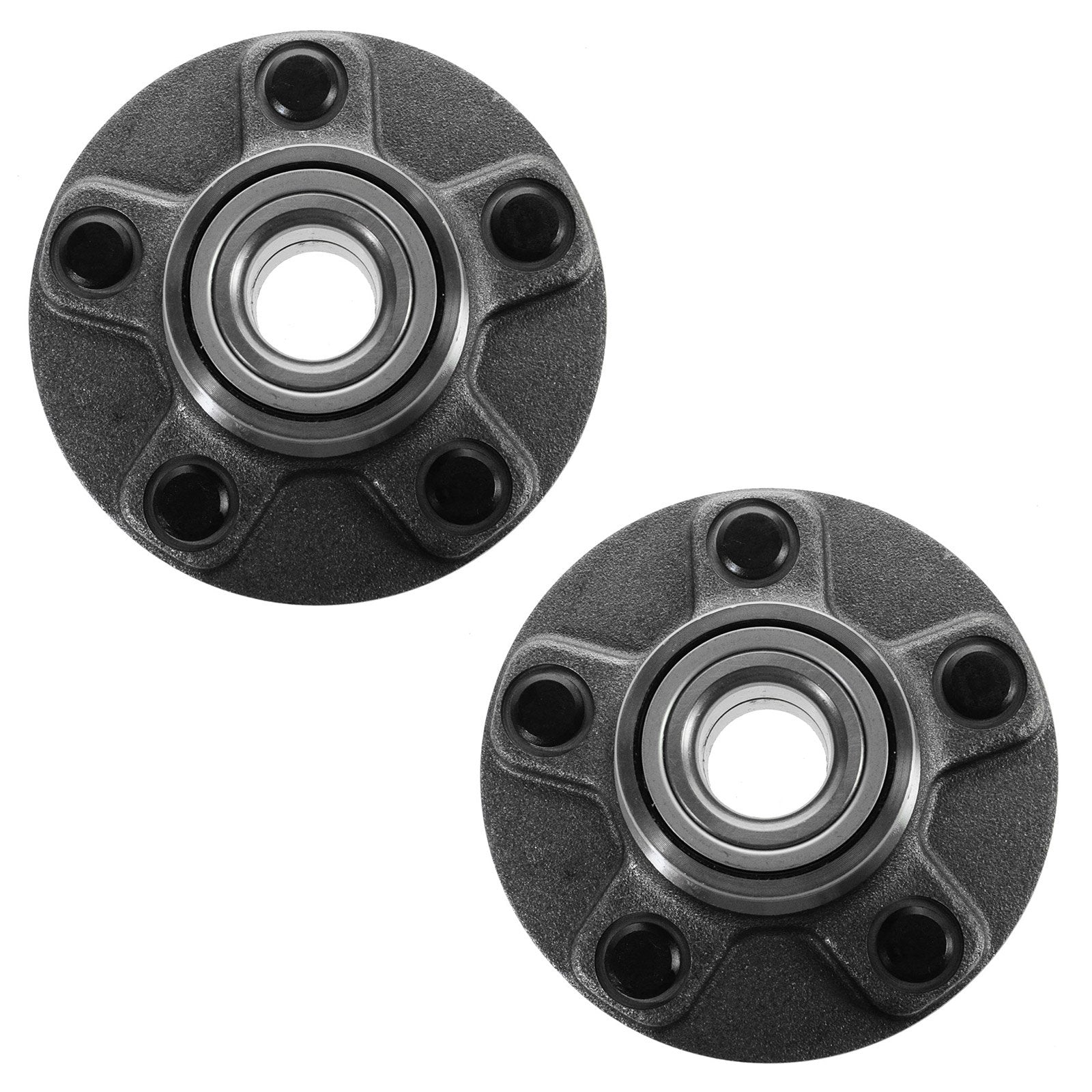 Trq Rear Wheel Hub Bearings Assembly Set Compatible With 1995-1999 Nissan Maxima