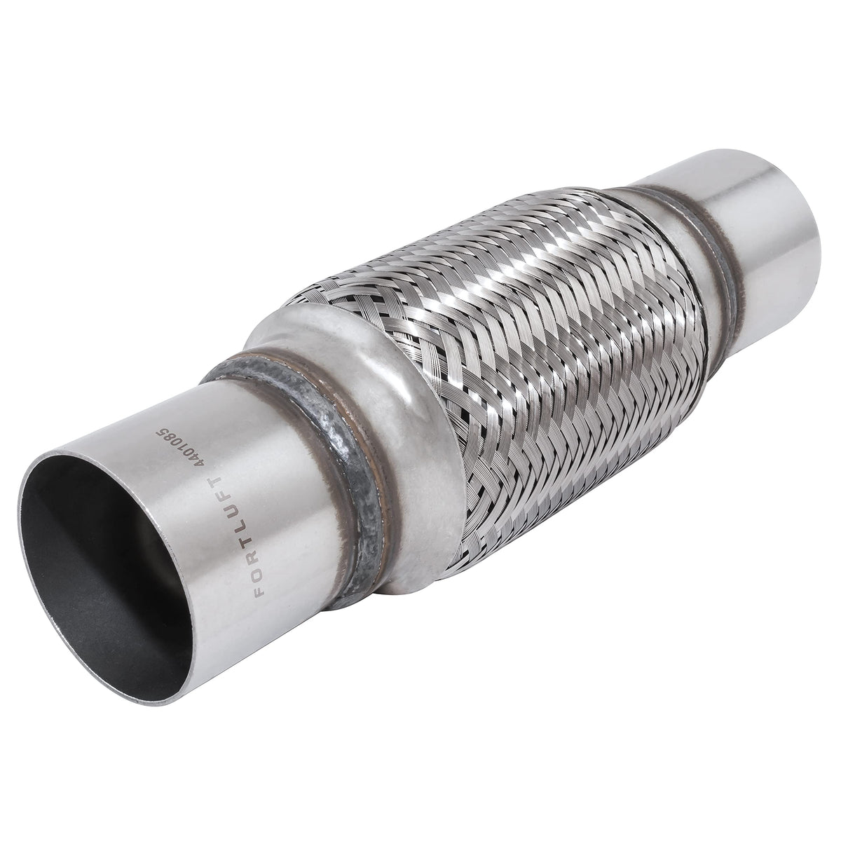 Fortluft Exhaust Flex Pipe (Exhaust Flex Connector With Extension Pipes, 2.25''X6.00''X10.00''/57X152X254Mm)