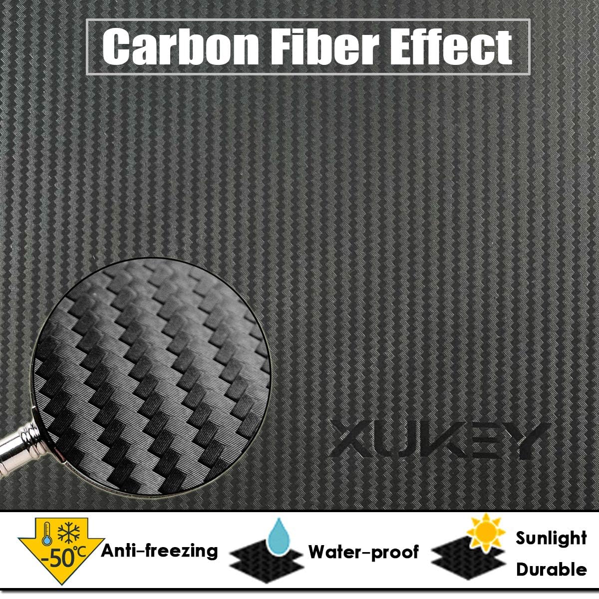 Xukey 4Pcs/Set Universal Carbon Fiber Effect Mudflaps For Car Pickup Suv Van Truck Mud Flaps Splash Guards Mudguards Dirty Traps