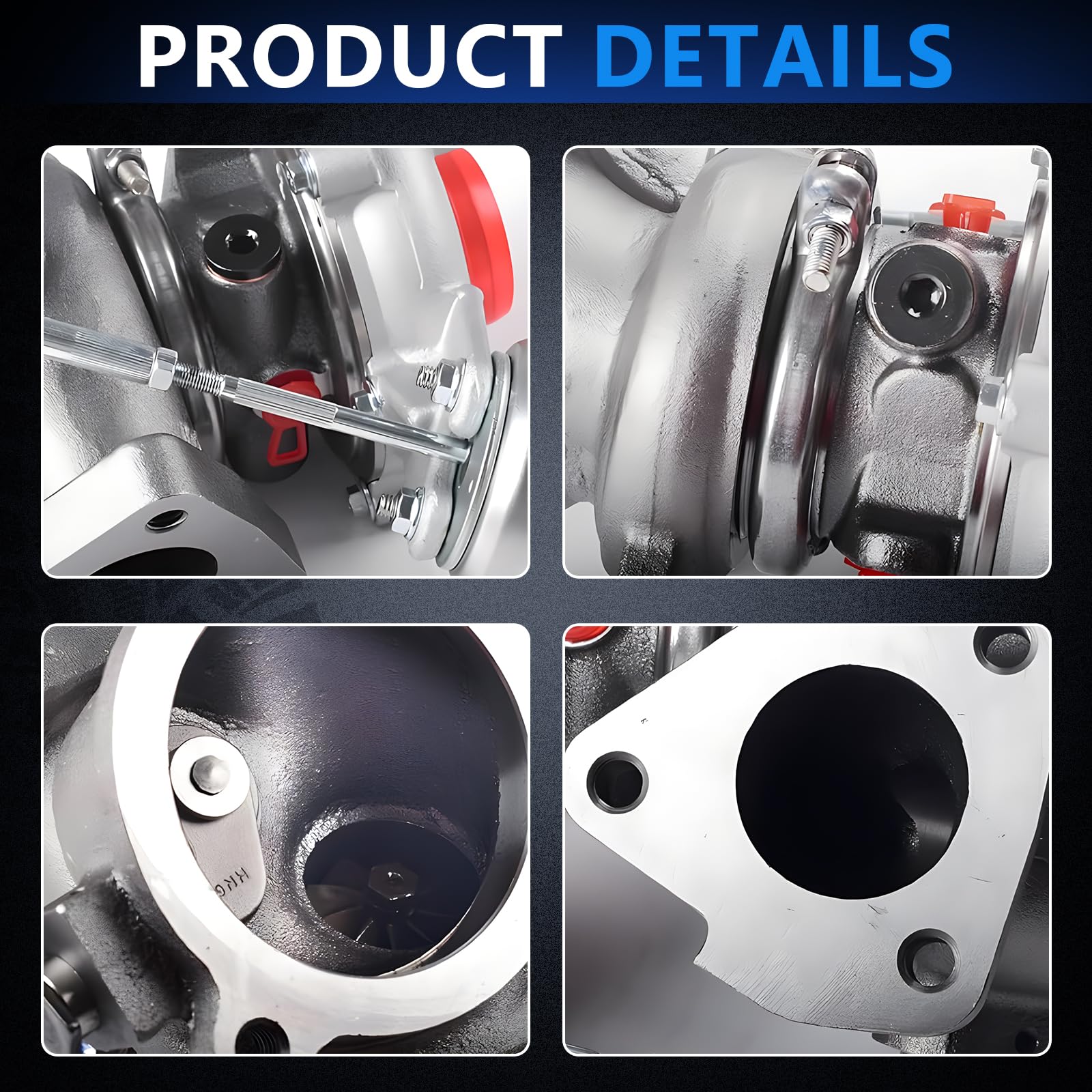 DOFOCH Left & Right Twin Turbocharger for 2010-2019 Ford Explorer Flex Lincoln MKS MKT 3.5L Ecoboost Replace# AA5E9G438GD AA5E9G