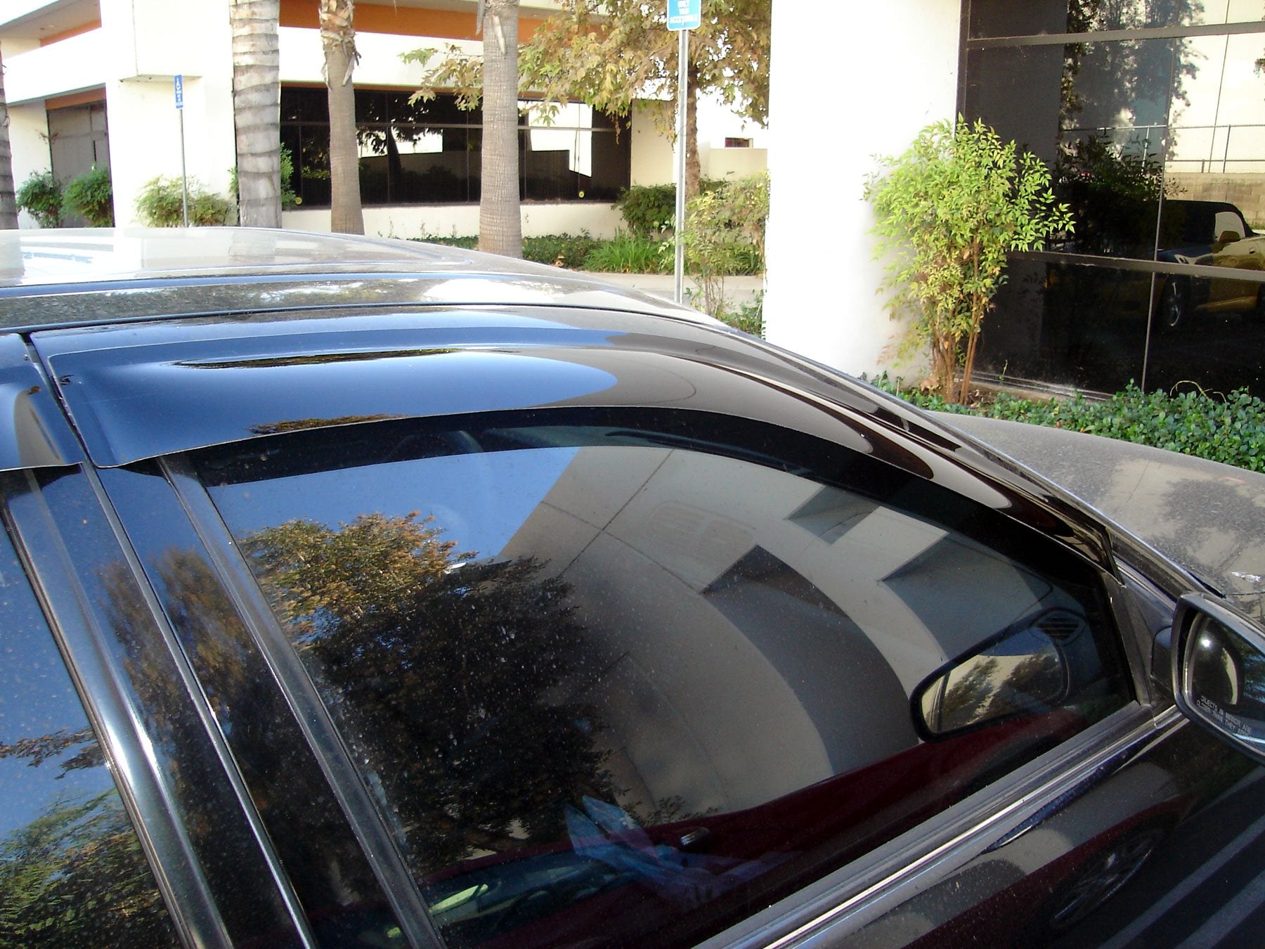 Car Window Rain Guard | Outside Mount Visors Auto Side Window Deflectors | Windows Visor Rain Shields Compatible With 1988-2000