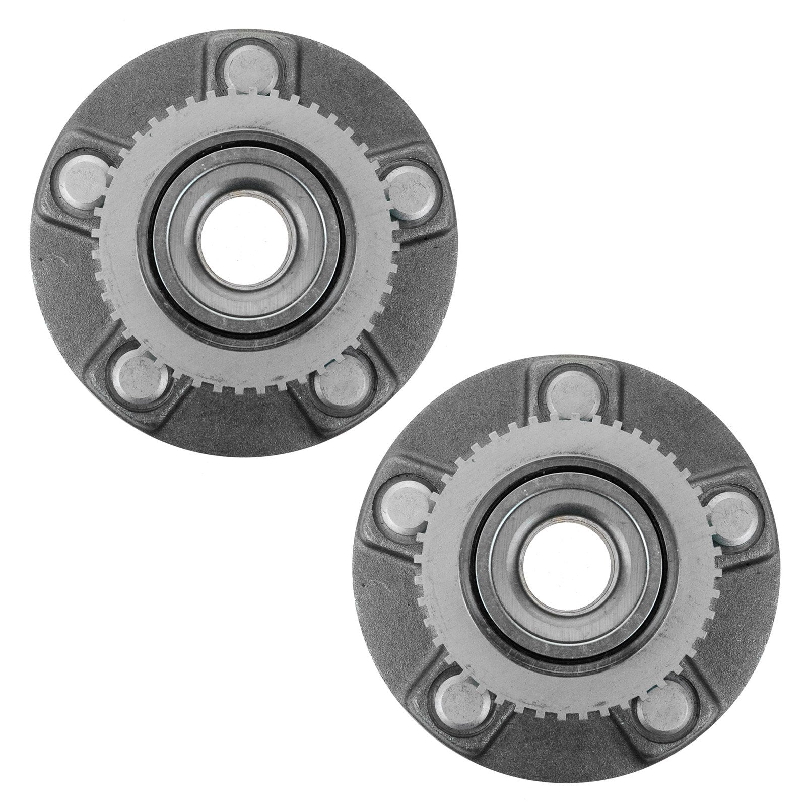 Trq Rear Wheel Hub Bearings Assembly Set Compatible With 2000-2001 Infiniti I30 2002-2004 I35 2000-2003 Nissan Maxima