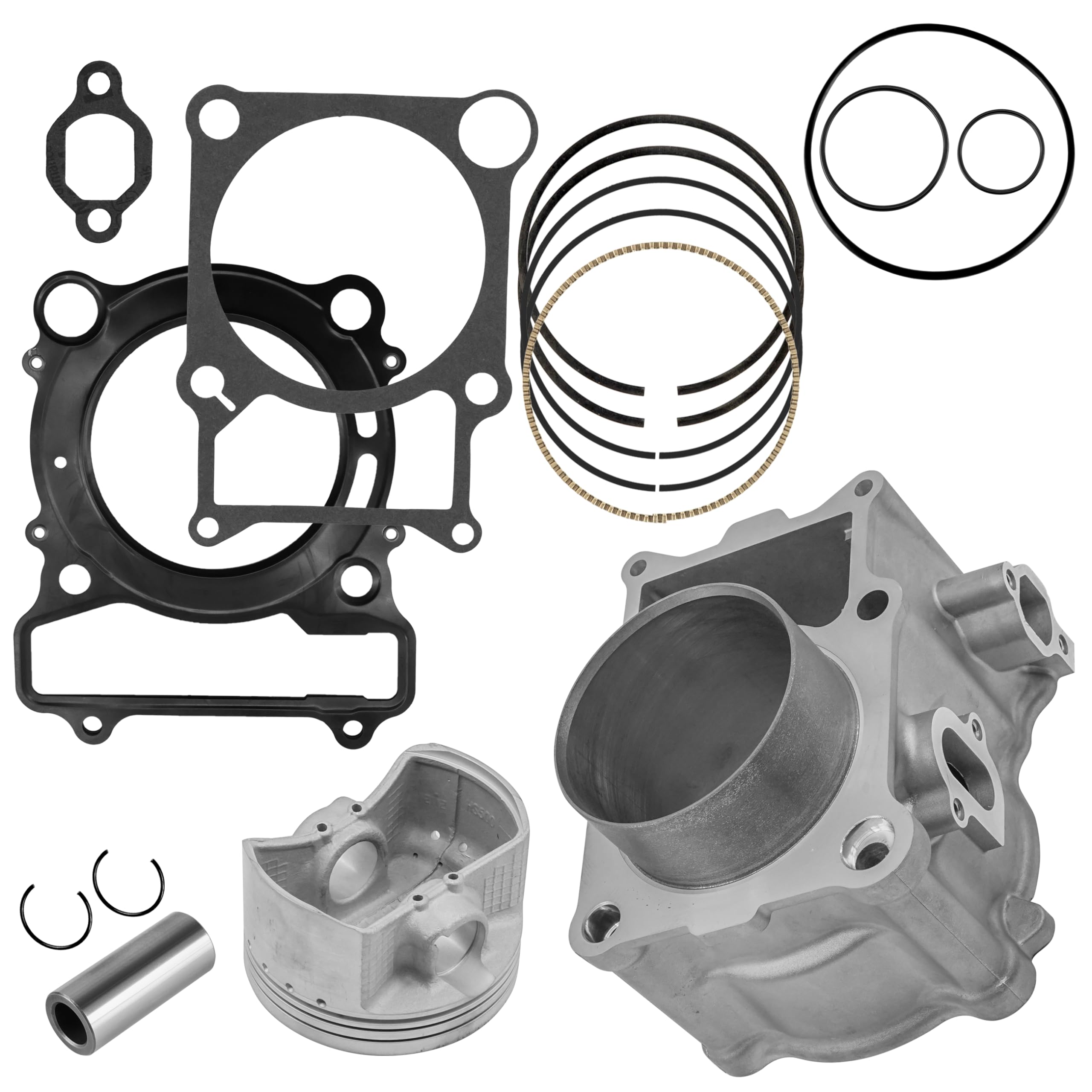 Caltric Cylinder Kit Compatible with Yamaha Kodiak 450 YFM450 2003-2021 5ND-11310-00-00