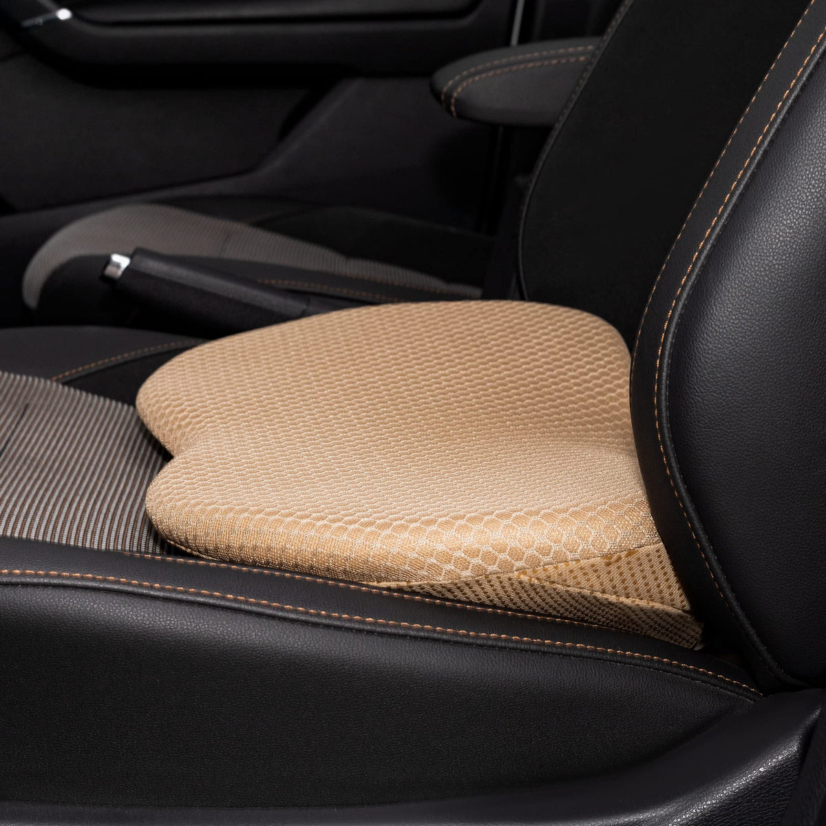 Kingleting Car Seat Cushion, Memory Foam Seat Pad For Sciatica And Lower Back Pain Relief, Seat Cushion For Car Seat Driver (Bei