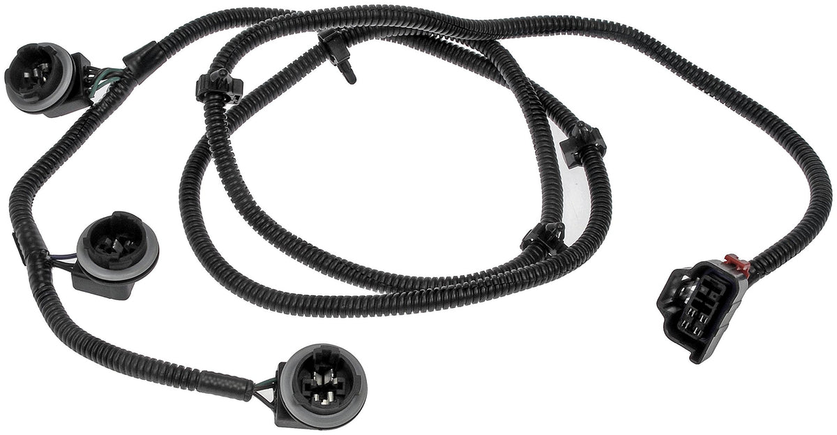 Dorman 645-930 Passenger Side Rear Passenger's Side Tail, Turn, Brake, And Backup Light Harness With Sockets Compatible with Sel