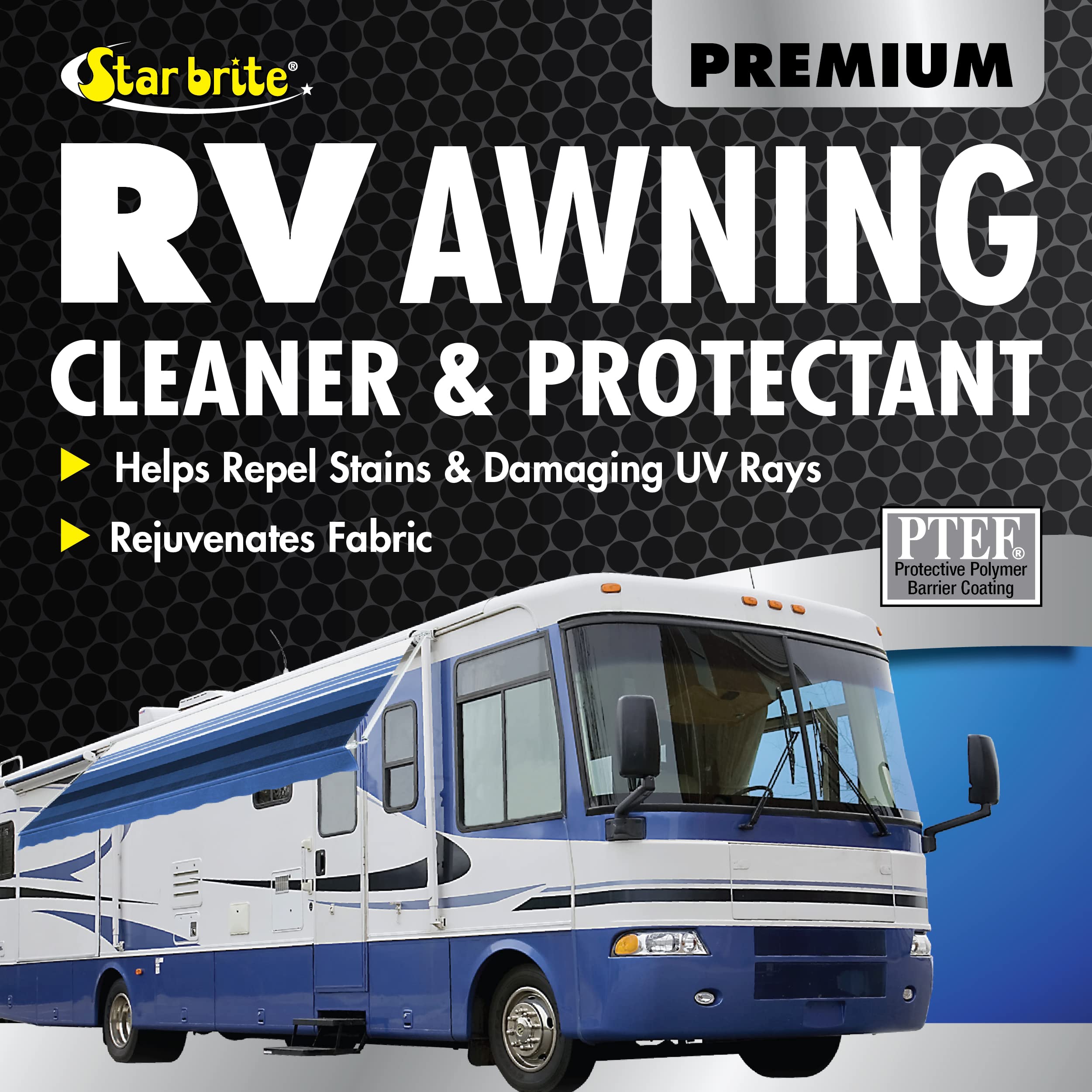 Star Brite Rv Awning Cleaner - 32 Oz (071332), Blue, White