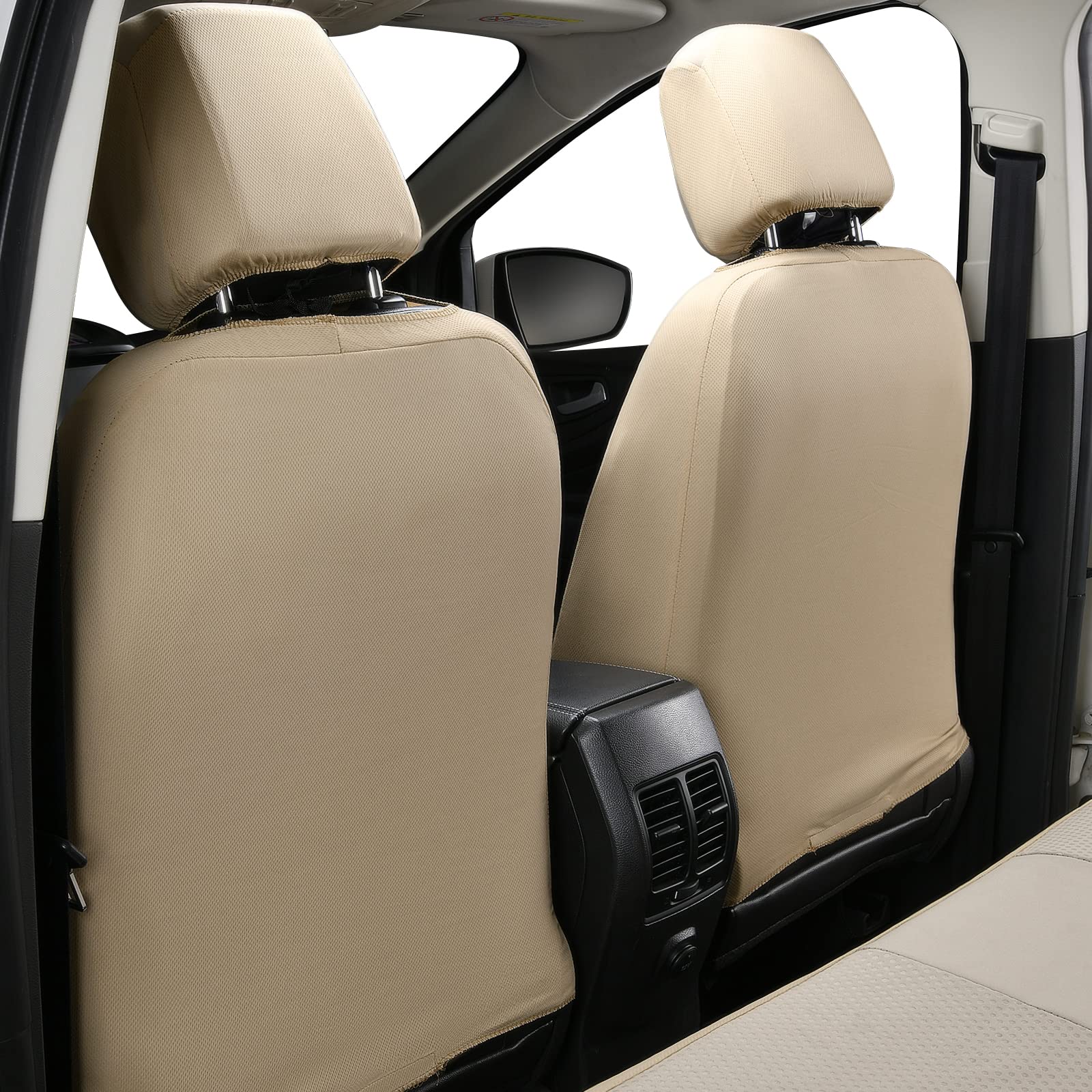 Flying Banner Car Seat Covers Front Seats Rear Bench Polyester Car Seat Protectors Easy Installations Rear Bench Neoprene Split