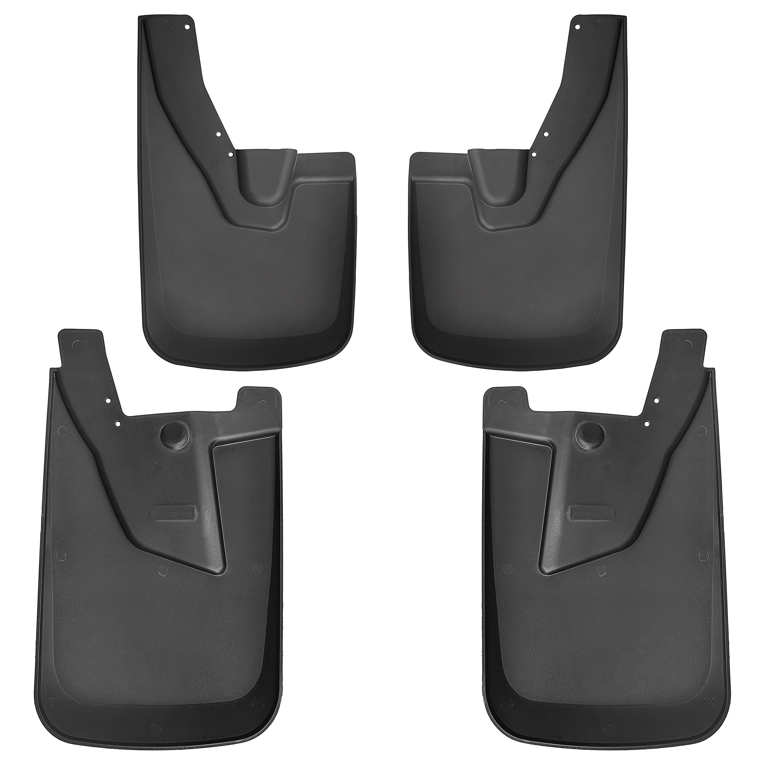 Tecoom Custom Mud Flaps Splash Guards Fit For 2019-2023 Ram 2500/3500 Trucks With Oem Fender Flares(Not Power Wagon), Black Fron