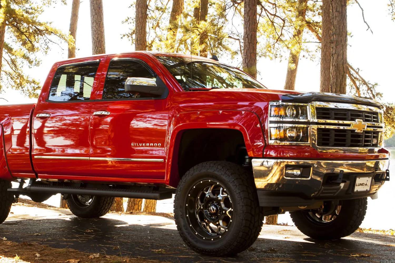 Auto Ventshade [Avs] Hoodflector/Bug Shield | 2019 - 2023 Ram 1500 (Excludes Rebel & Trx Models)| Medium Profile - Smoke, 1 Pc. | 21953