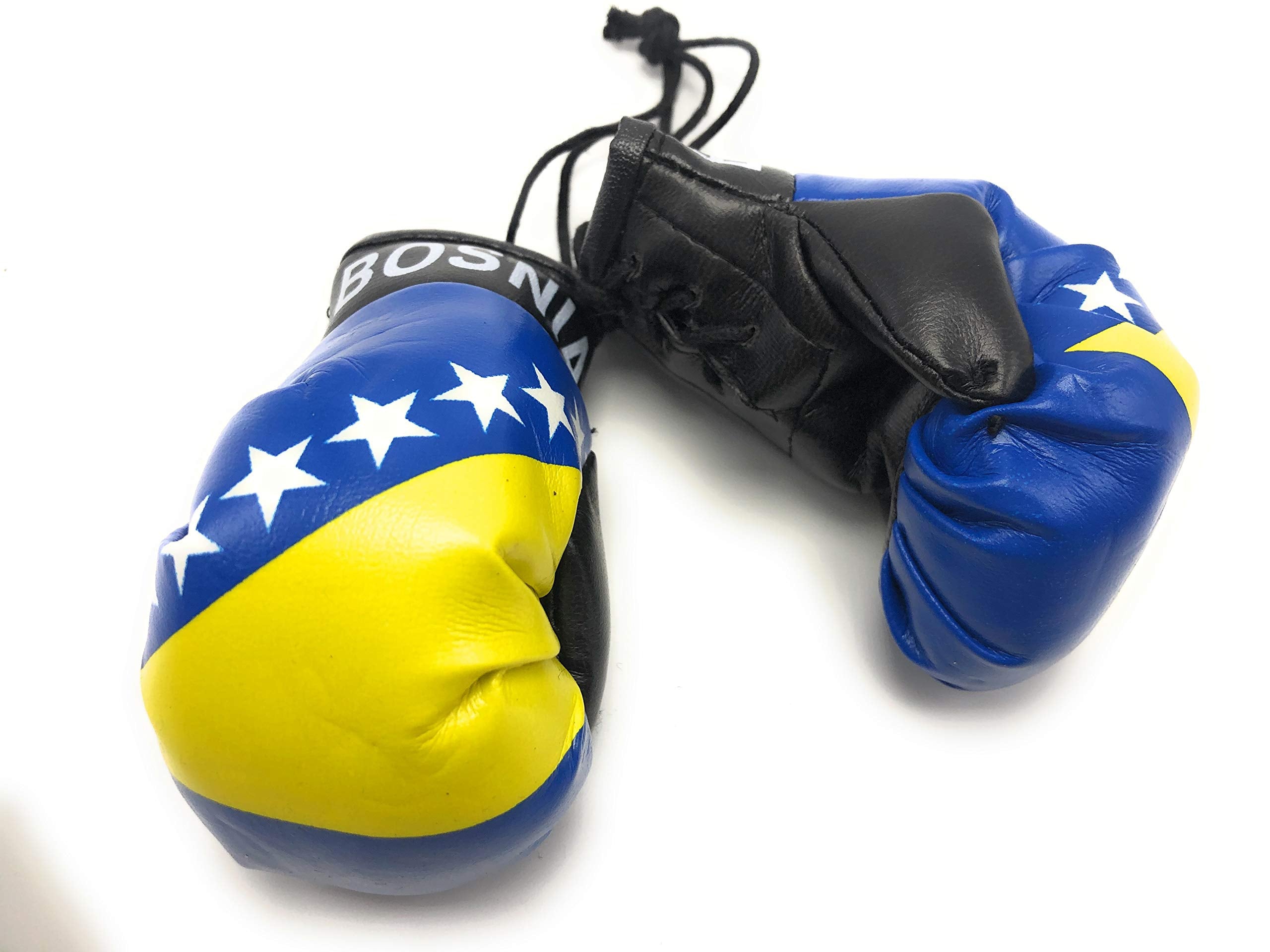Red Hat Ent Hanging Car Mirror Mini Boxing Gloves (Bosnia)