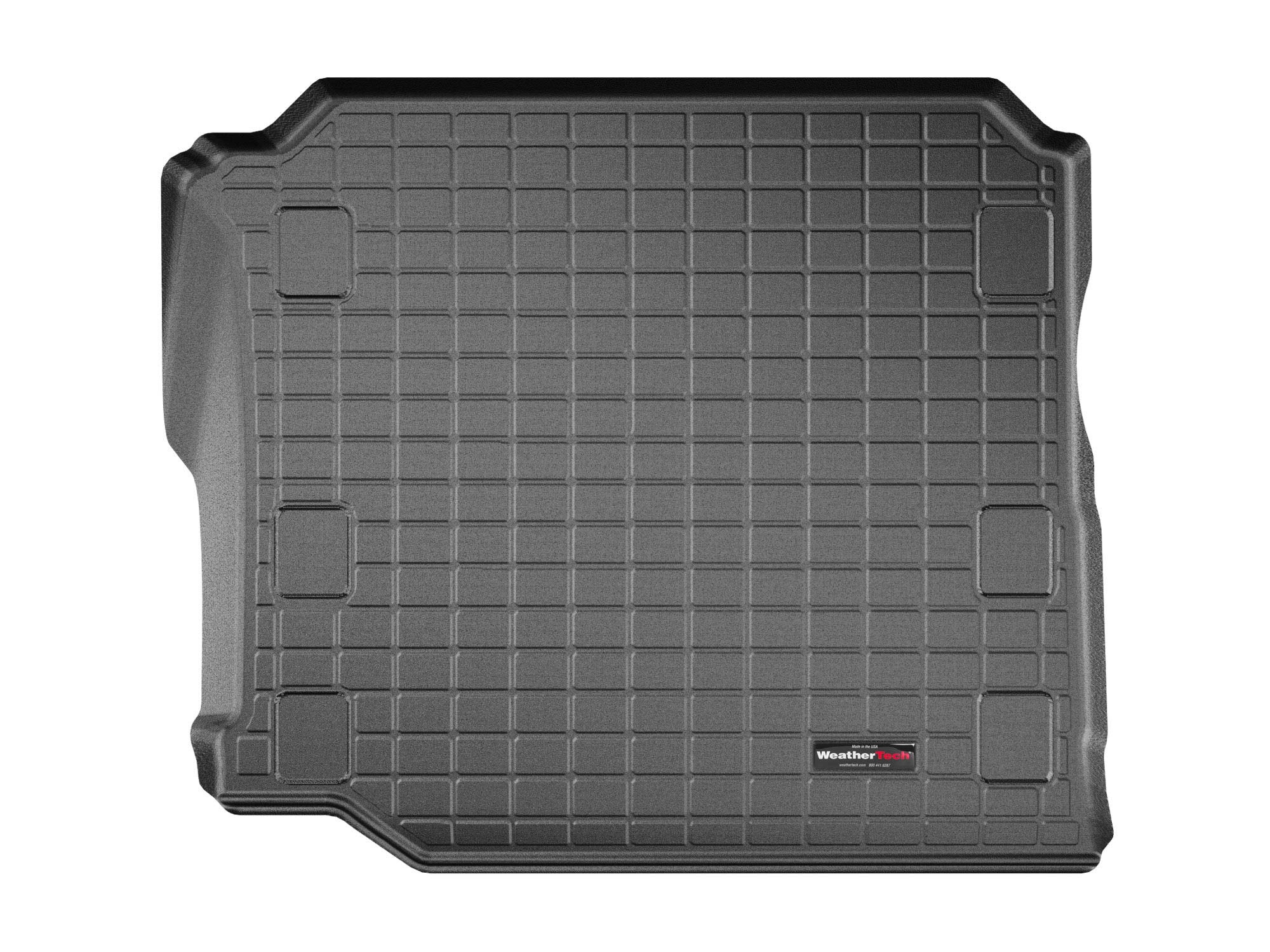 Weathertech Cargo Trunk Liner For Jeep Wrangler Unlimited 4-Door, Wrangler 4-Door - Behind 2Nd Row (401188) Black