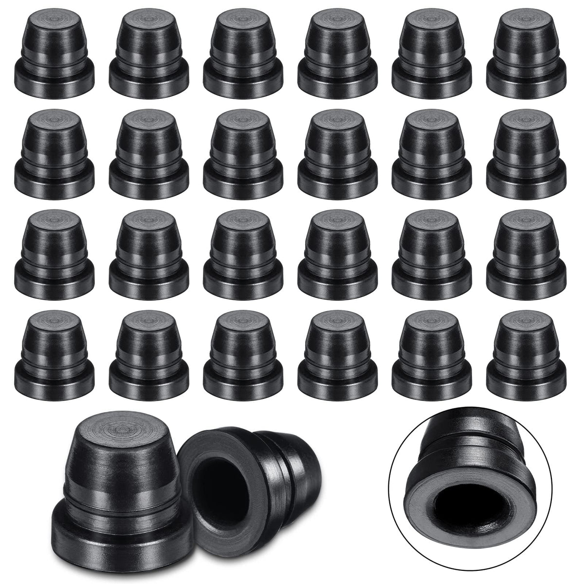 18 Pieces Brake Bleeder Cap Grease Fitting Caps Rubber Zerk Covers Brake Caliper Dust Cover Brake Bleeder Nipple Cap for Cars an