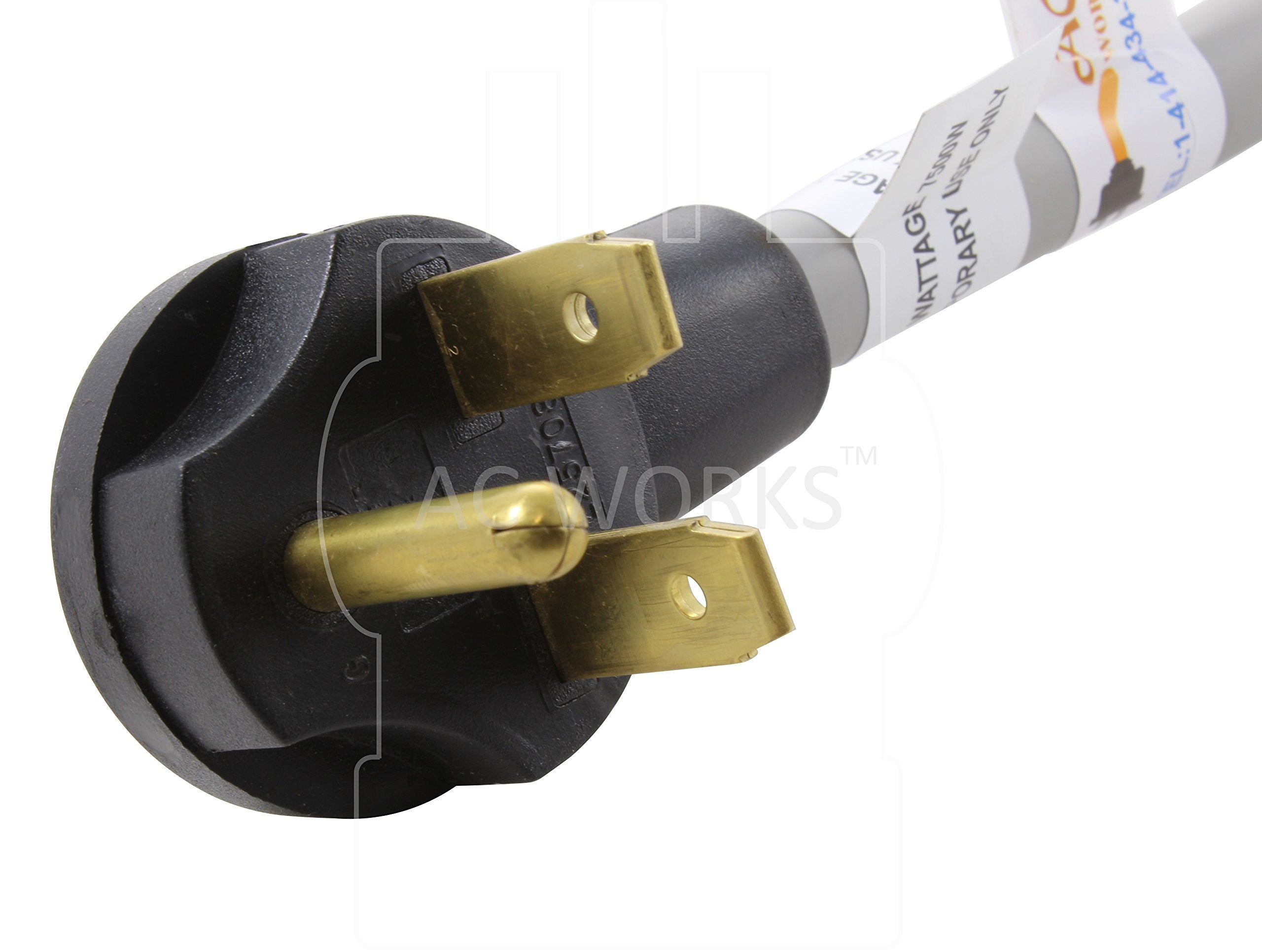 Ac Works Electric Vehicle Charging Adapter For Tesla Use (6-30 30A 250V Ac Unit To Tesla)