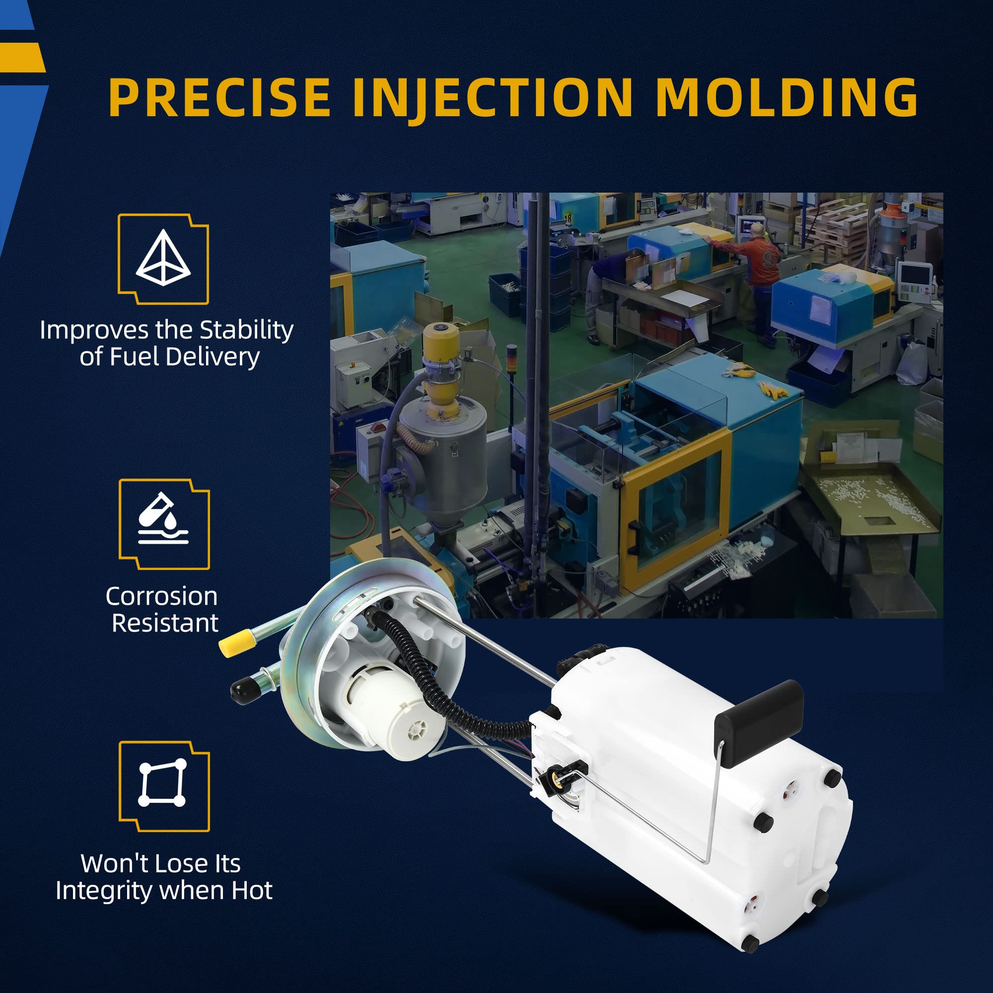 Dwvo Fuel Pump Compatible With 2004 2005 2006 2007 2008 Chevrolet Express 1500 2500 3500 Gmc Savana 1500 2500 3500