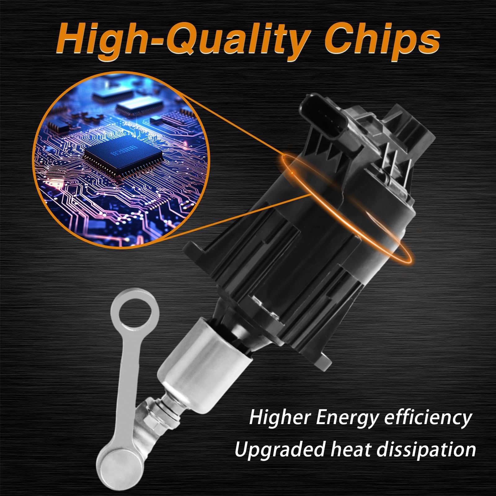 FUSCH Electronic Turbo Wastegate Actuator Turbocharger Solenoid Valve Compatible with Honda Civic 1.5L Turbo 2016 2017 2018 2019