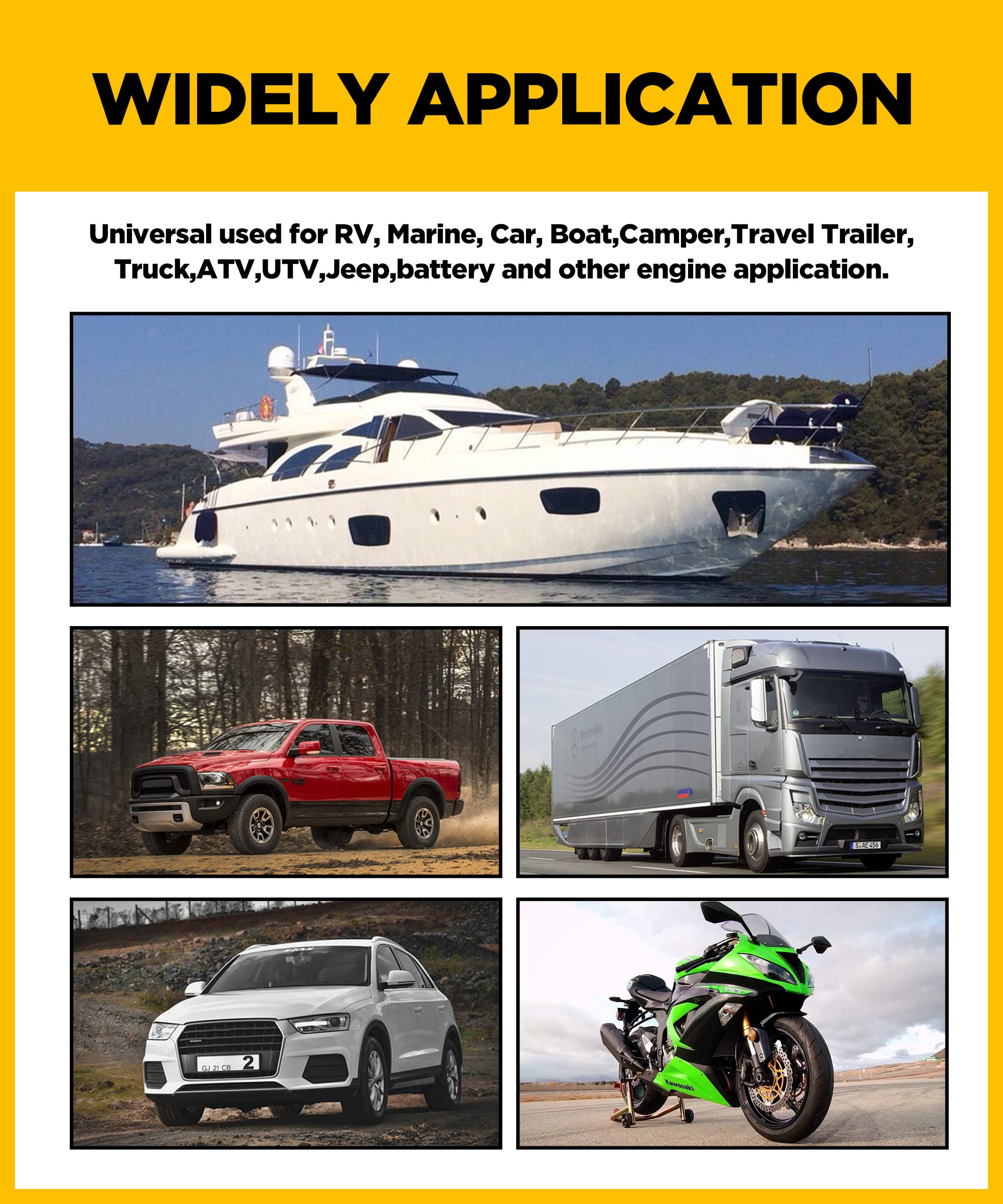 AOCISKA Remote Negative Battery Kill Switch Kit,Car Kill Switch Anti Theft DC 12V 250A Remote Control,Prevent Battery Drain,Batt