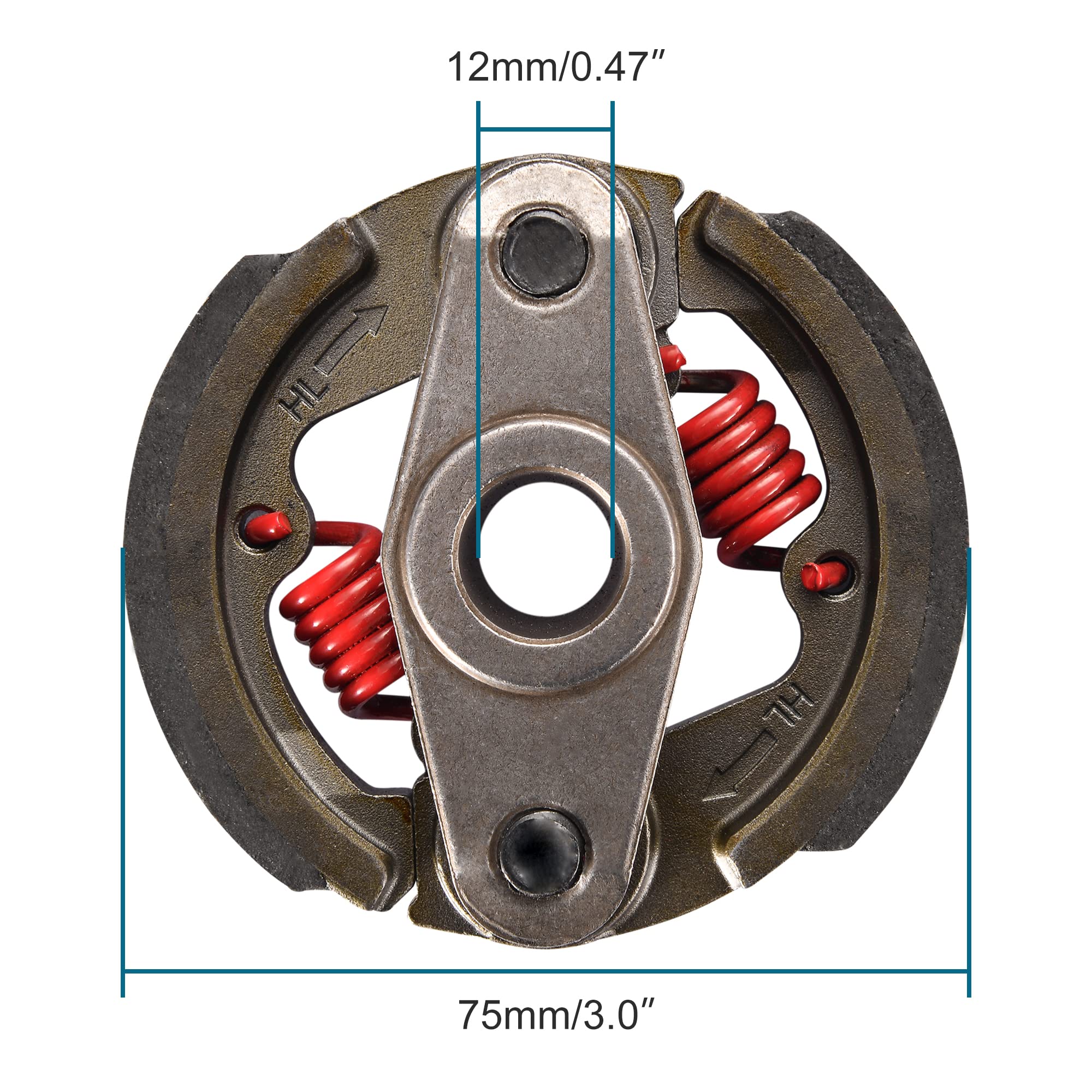 Goofit Clutch Pad Heavy Duty For 2 Stroke 43Cc 47Cc 49Cc Cag Mat1 Mat2 Mini Quad Pocket Bike Dirt Bike