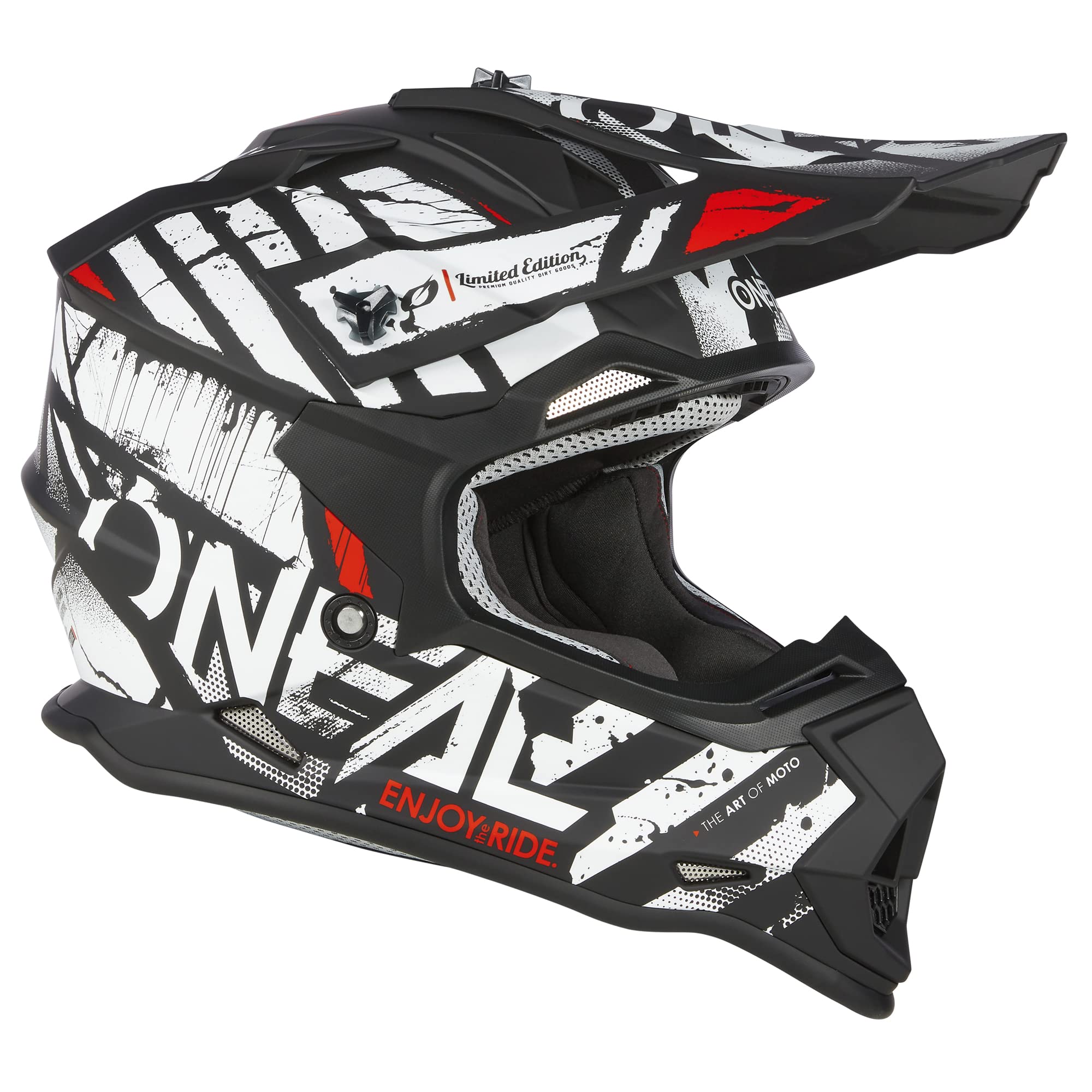 O'Neal 2 Srs Helmet Glitch Black/White, Large