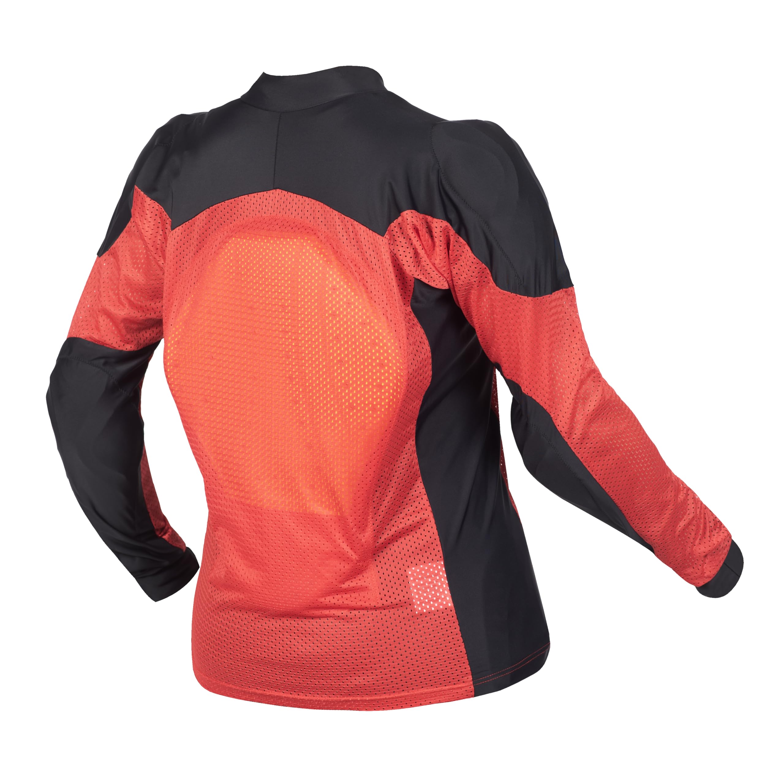 Wicked Stock Mesh Armored Motorcycle Shirt For Men And Women-Ce Level 2-Soft And Stretchy Lightweight-Removable Padding