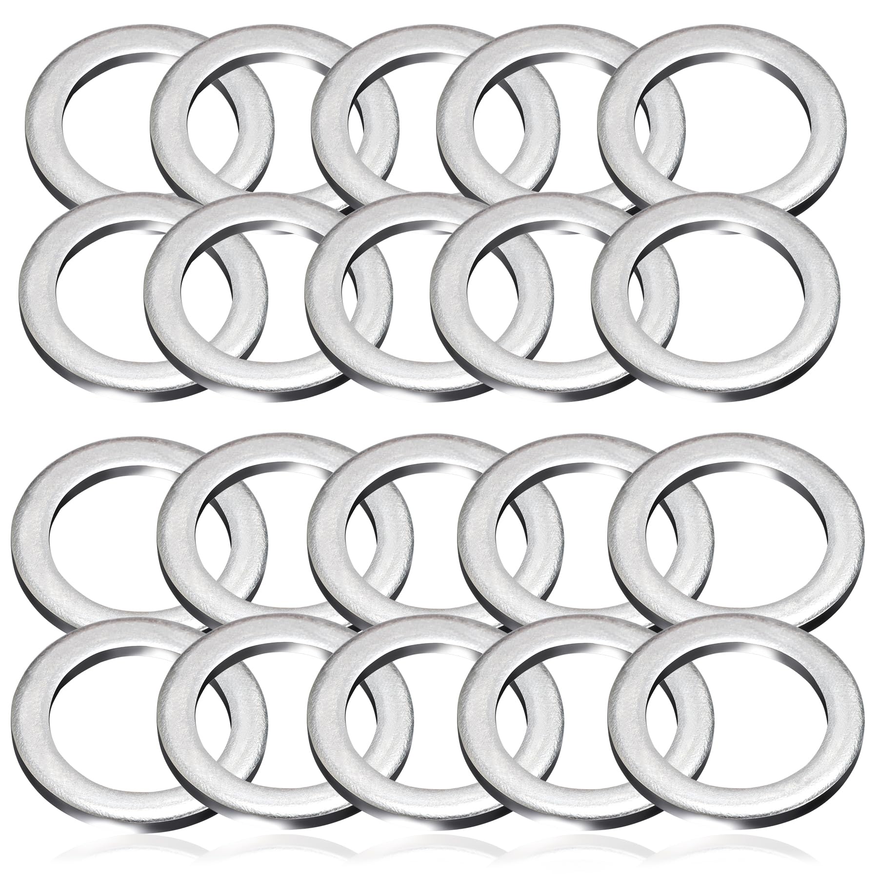 20-Pack 9047-Px4000 (10Pc) Transmission Fluid & Rear Differential 94109-2000 (10Pc) Oil Drain Plug Crush Washer Gasket Seal 18Mm