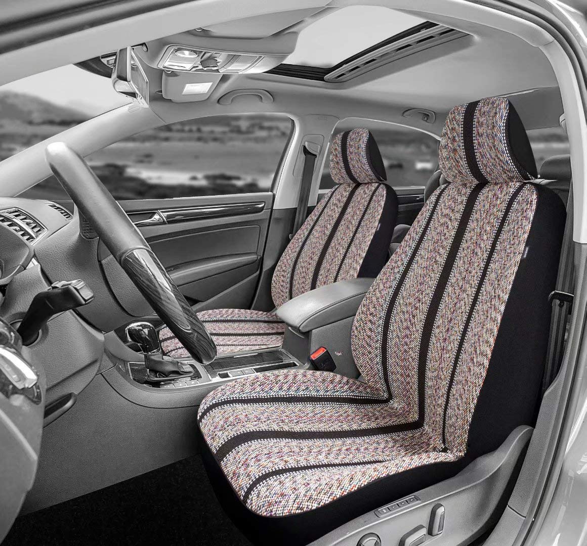 West Coast Auto Baja Blanket Bucket Seat Cover For Car, Truck, Van, Suv - Airbag Compatible (4Pcs-Low Back)