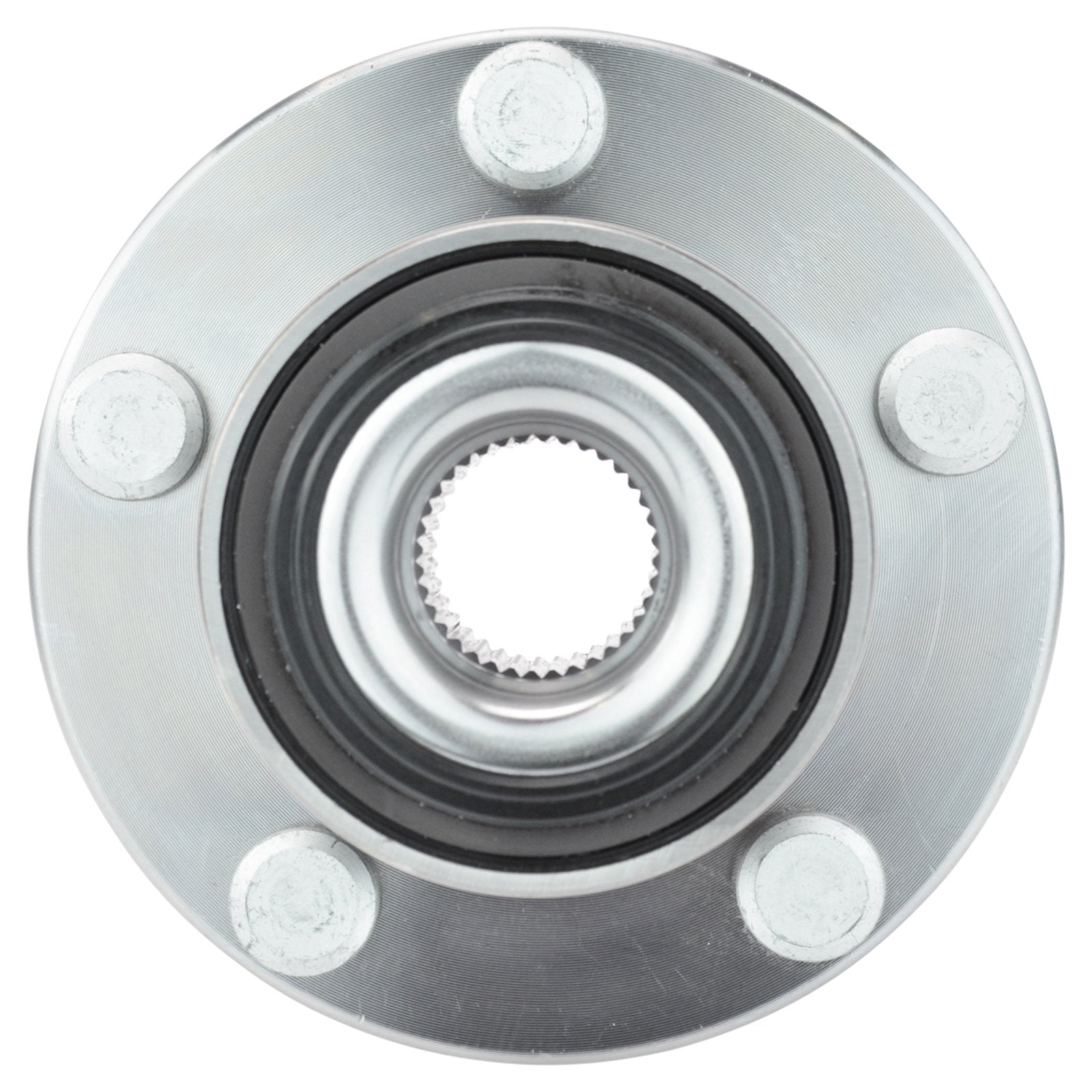 Trq Front Left Right Wheel Hub Bearing Assembly Driver Passenger Side Compatible With 2008-2013 Volvo C30 2006-2013 C70 2005-201