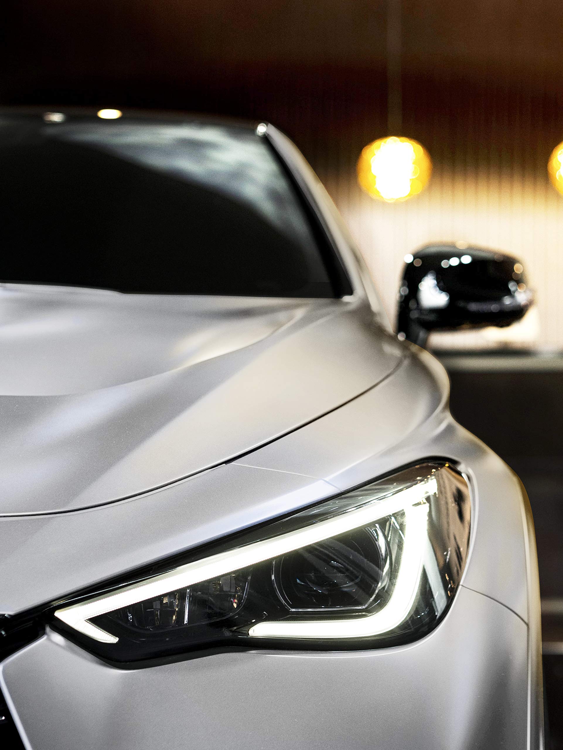 Vvivid+ Premium Vinyl Wrap Film (6Ft X 5Ft, Matte Suzuka Ice Grey)