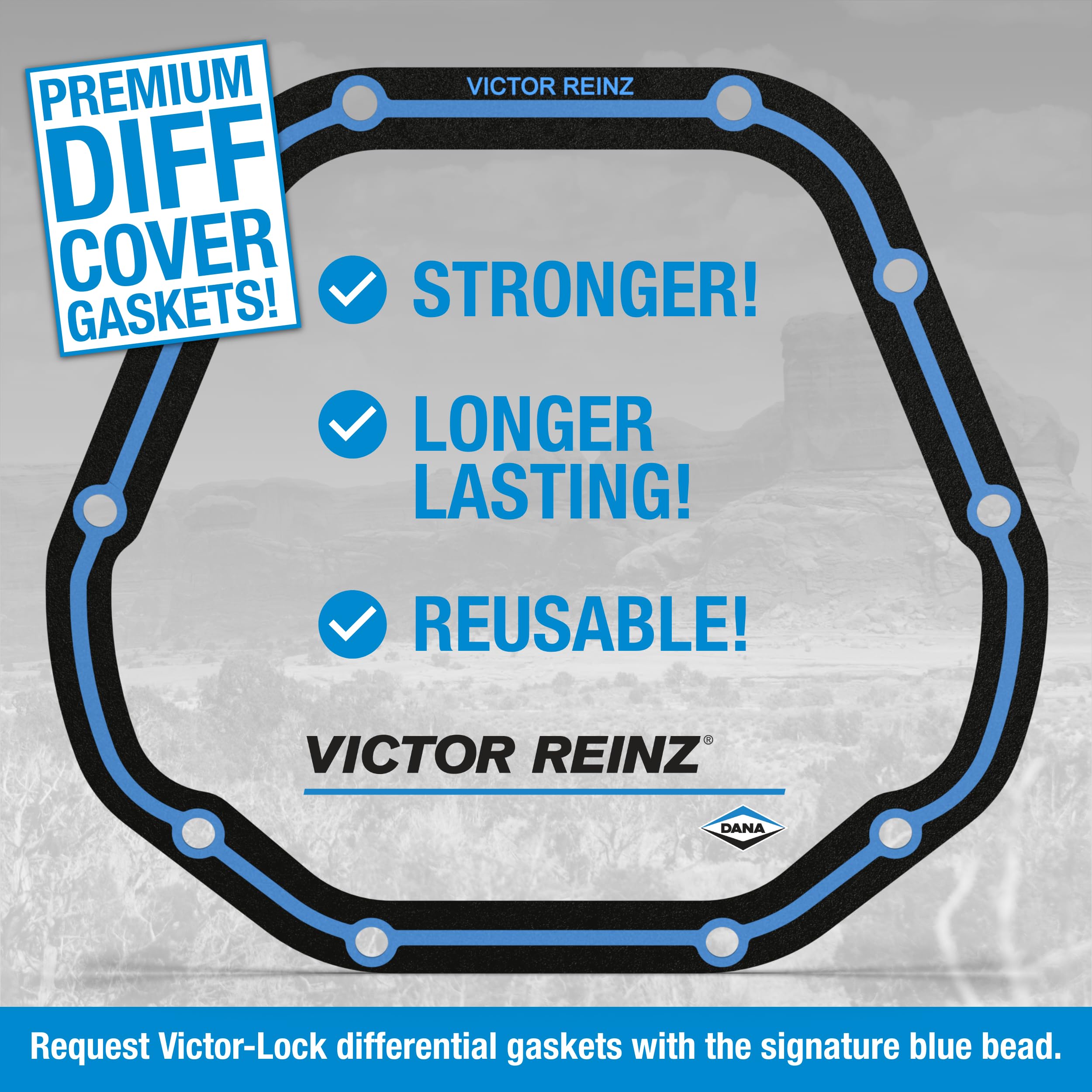 Spicer 71-20048-00 Differential Cover Gasket Compatible With Ford 8.8'' Axle
