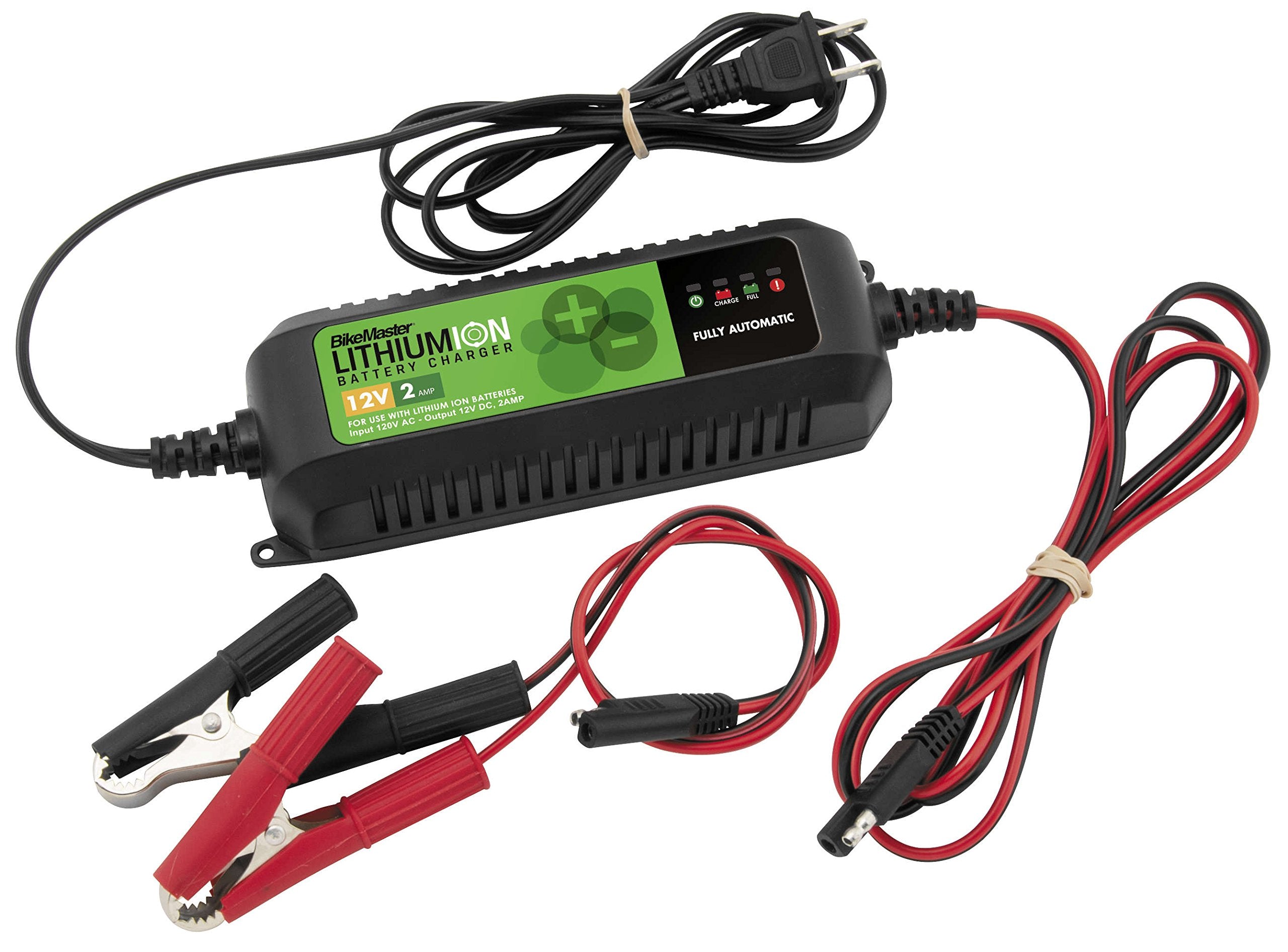 Bikemaster Lithium-Ion Battery Charger/Maintainer