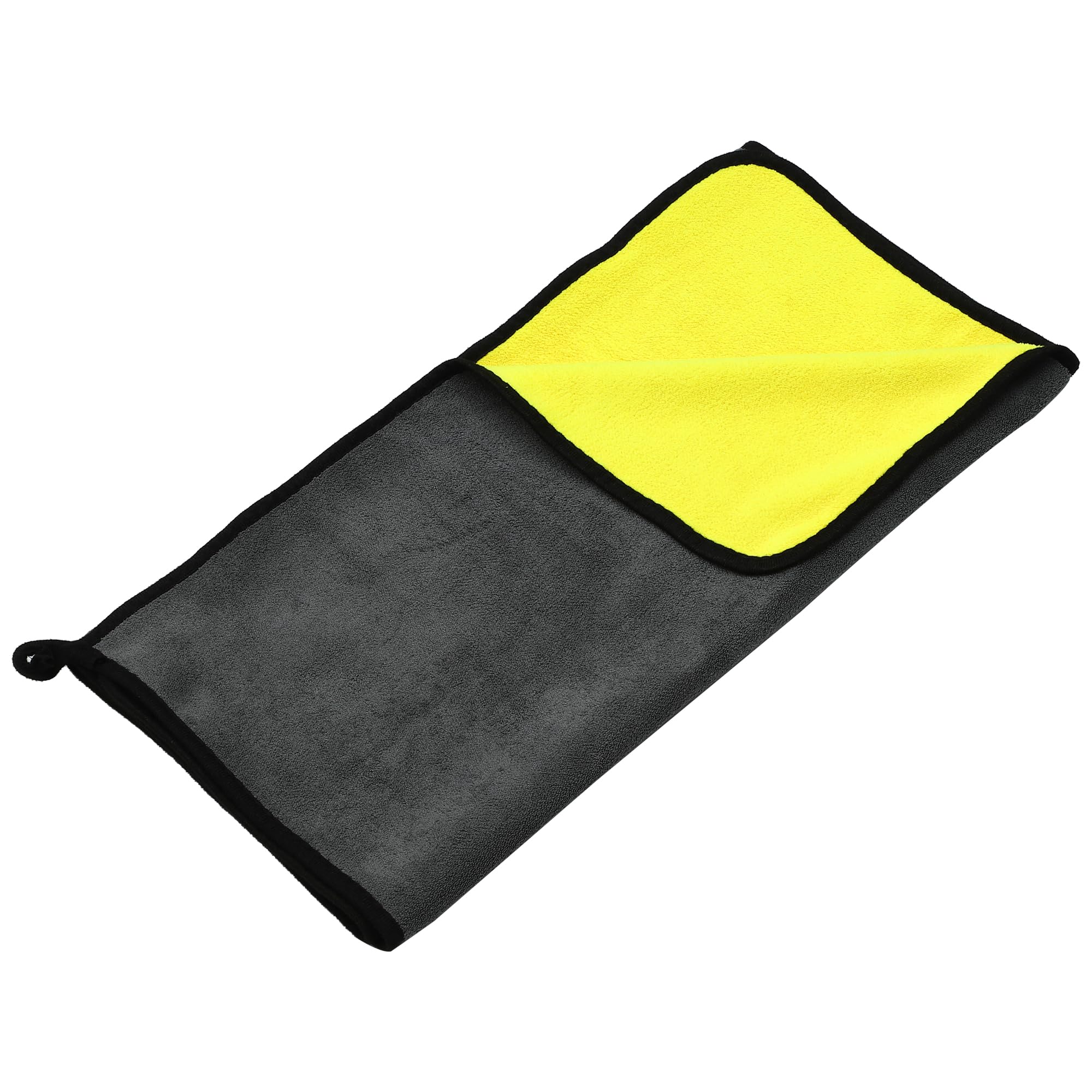 X AUTOHAUX 1pcs Microfibre Car Drying Towel 19.69x39.39 Extra Large Car Cleaning Detailing Absorbent Car Drying Cloth Window C