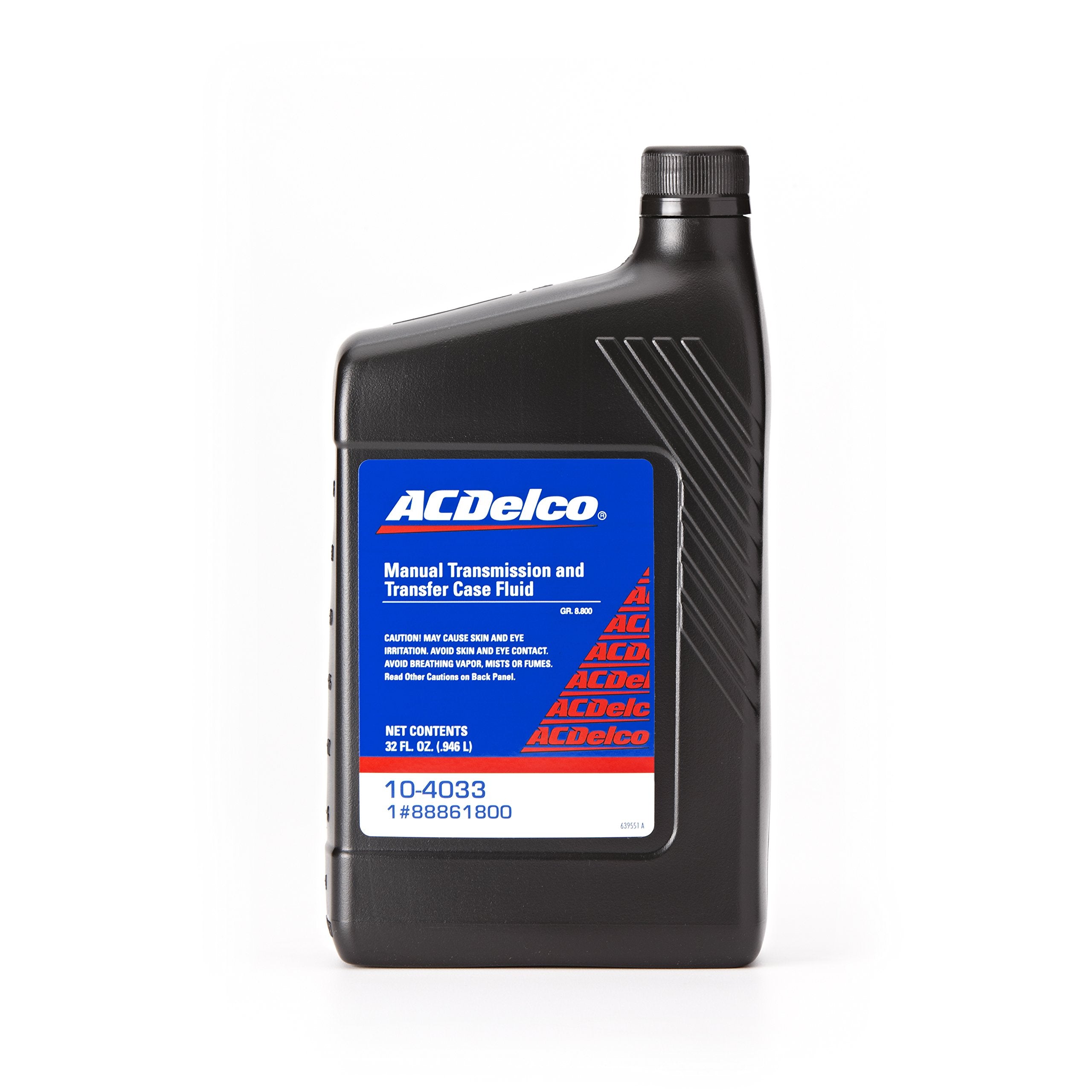 ACDelco GM Original Equipment 10-4033 75W-90 Manual Transmission and Transfer Case Fluid, 32 Ounce, 1 qt