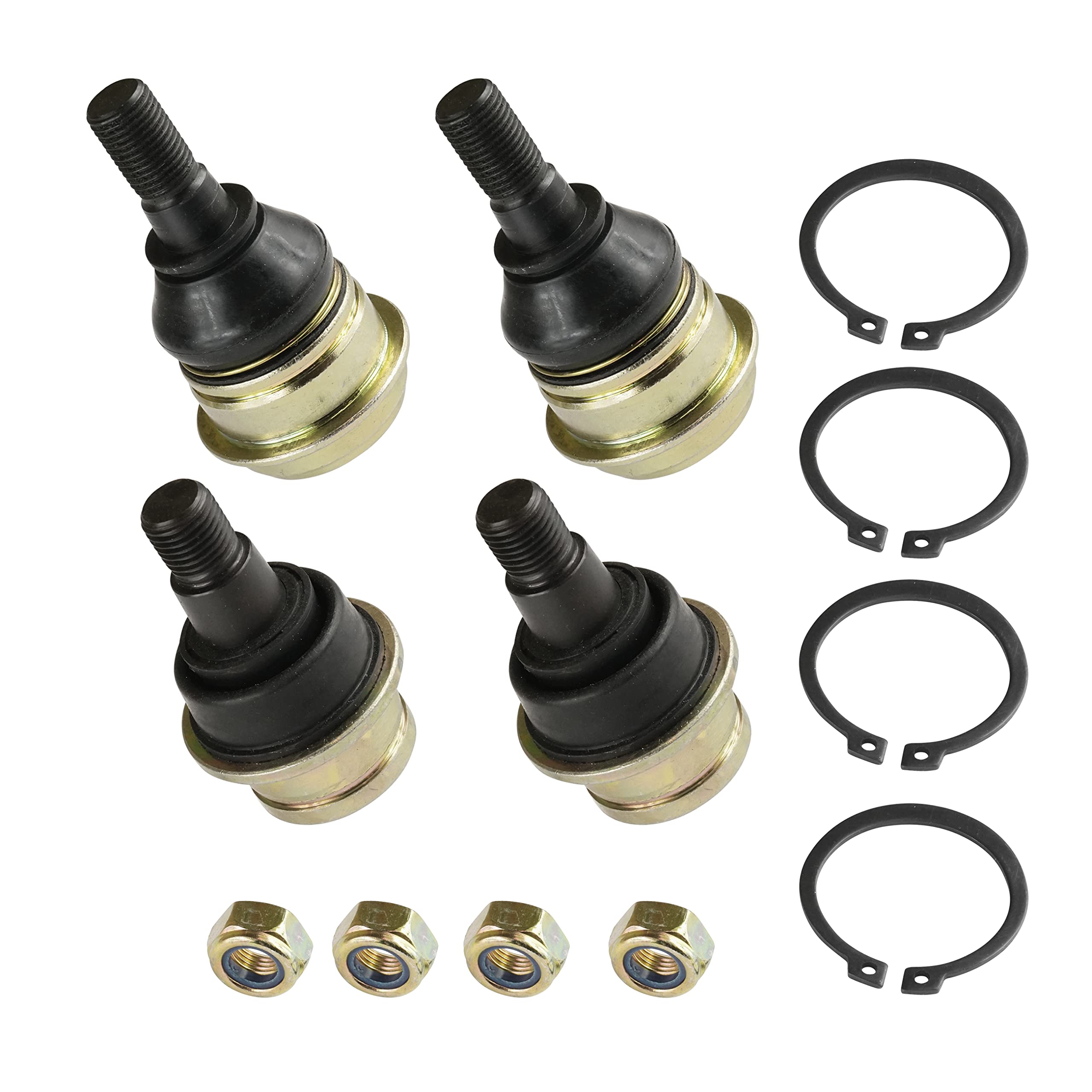 Caltric 2 Front Knuckle Lower Upper Ball Joint Compatible With John Deere Xuv Gator 625 I 825 I Gas