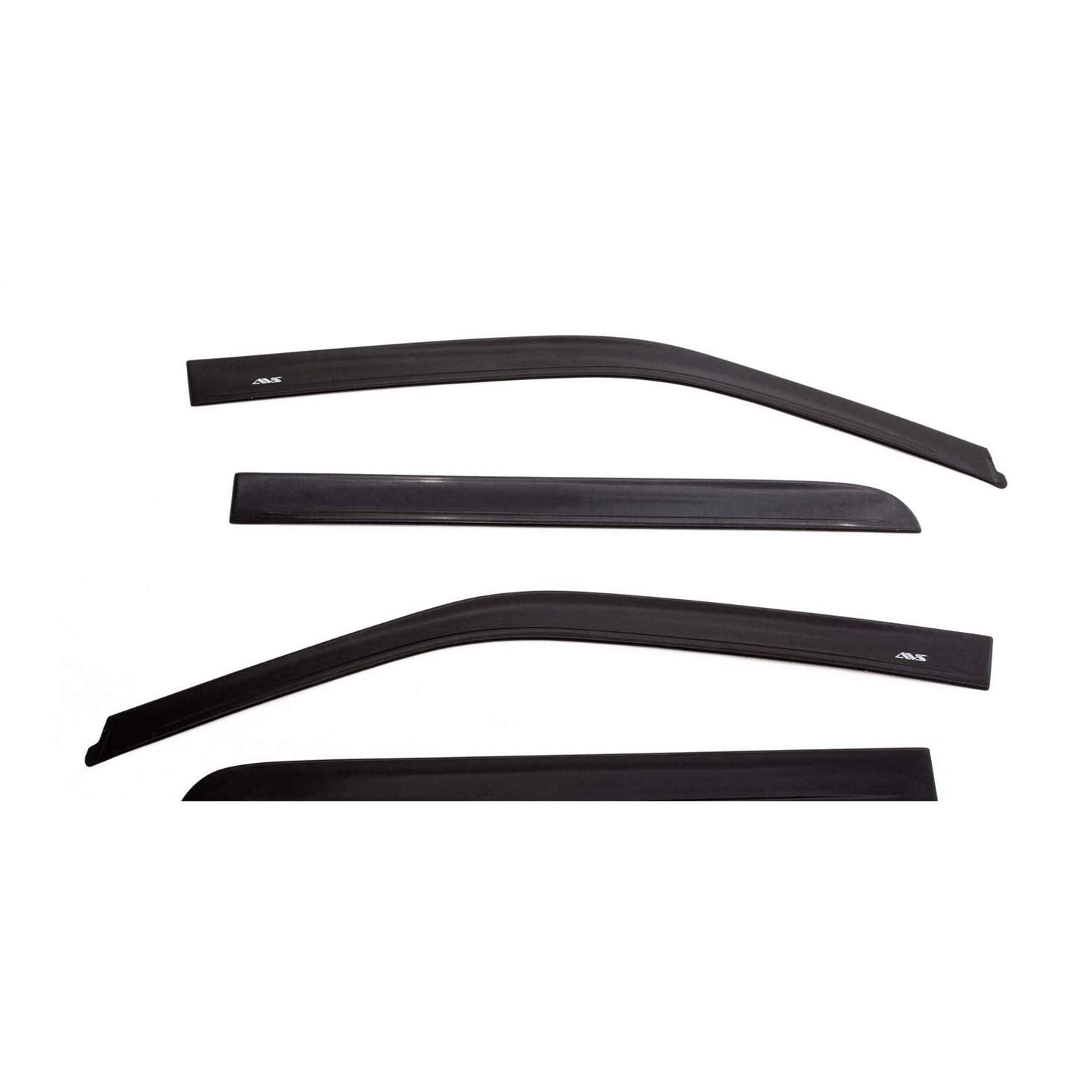 Auto Ventshade [Avs] 194818 In-Channel Ventvisor | 2019 - 2023 Ram 1500 Crew Cab - Smoke, 4 Pc.