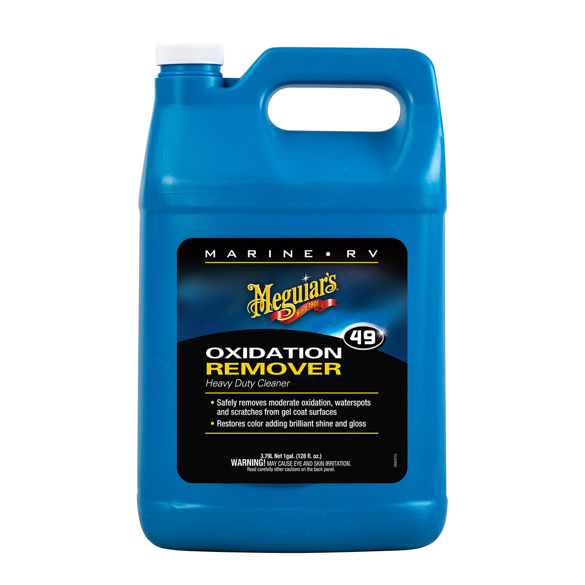 Meguiar's M4901 Marine/RV Heavy Duty Oxidation Remover - 1 Gallon Container (Packaging May Vary)