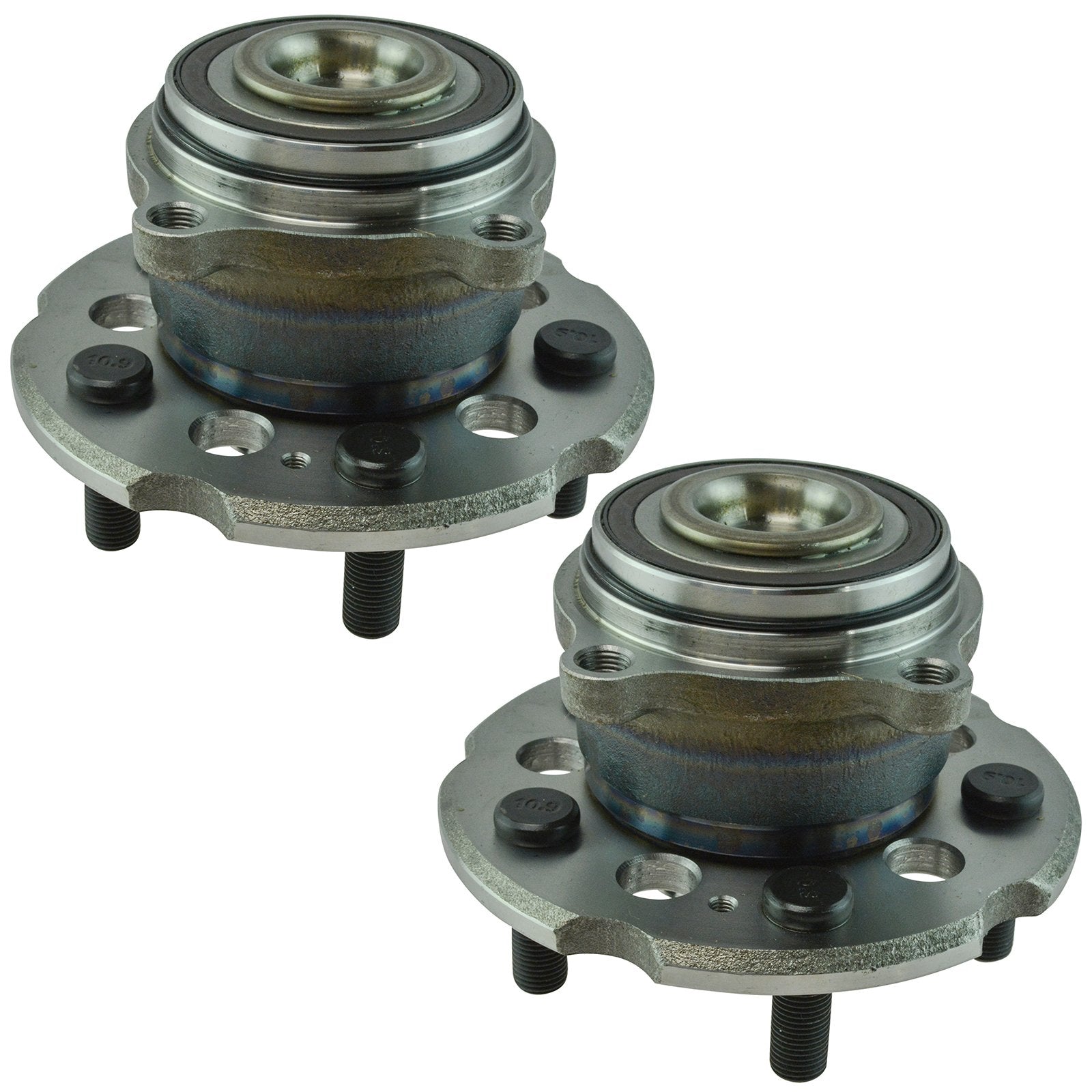 Trq Rear Wheel Hub Bearings Assembly Set Compatible With 2009-2015 Honda Pilot