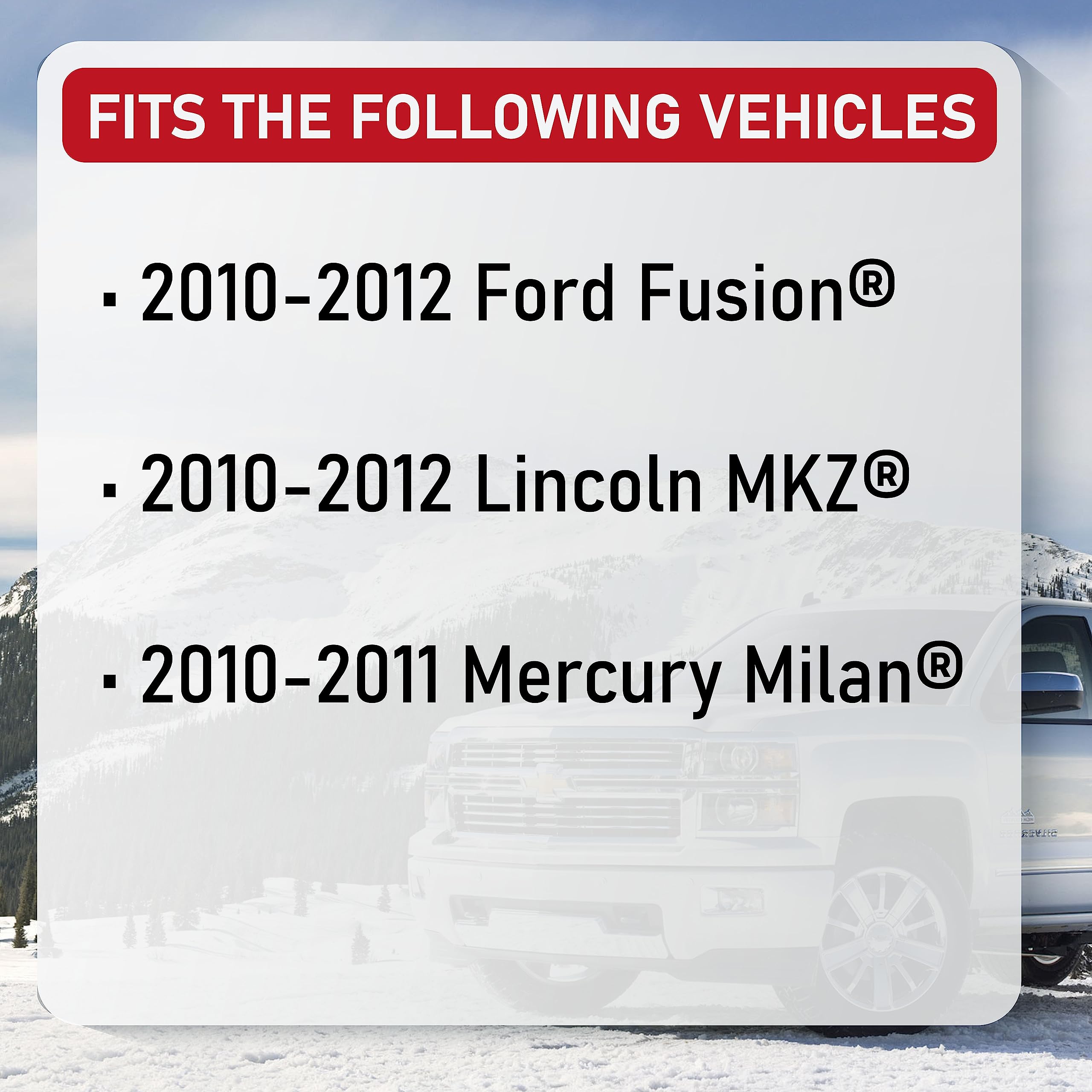 Hvac Blower Motor Resistor - Compatible With Ford, Lincoln And Mercury - Replaces 973-057, 6E5Z19E624Aa, 8E5Z19E624A, Ja1712, 4P